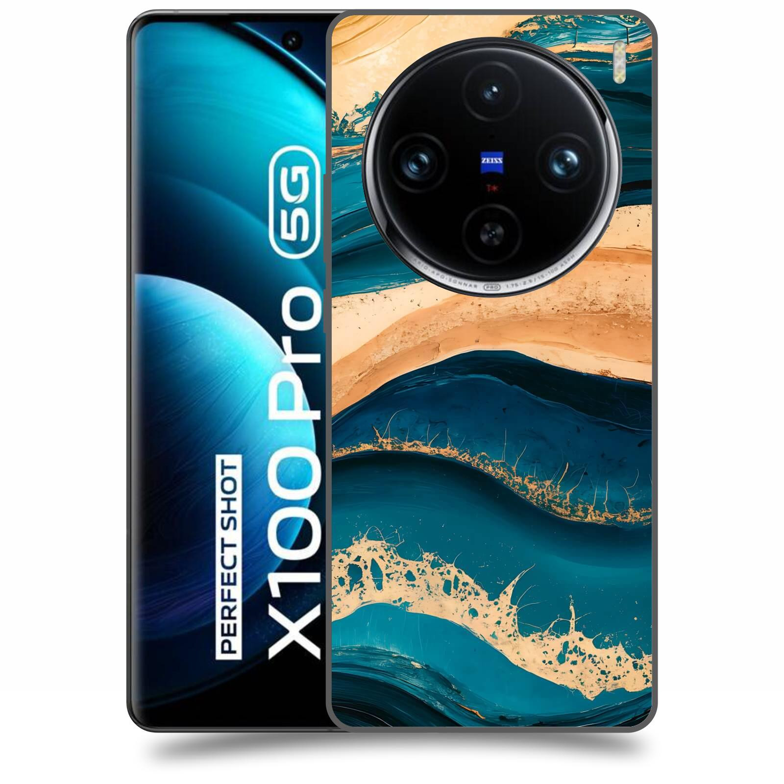 ACOVER Kryt na mobil Vivo X100 Pro 5G - Energie a Plynutí