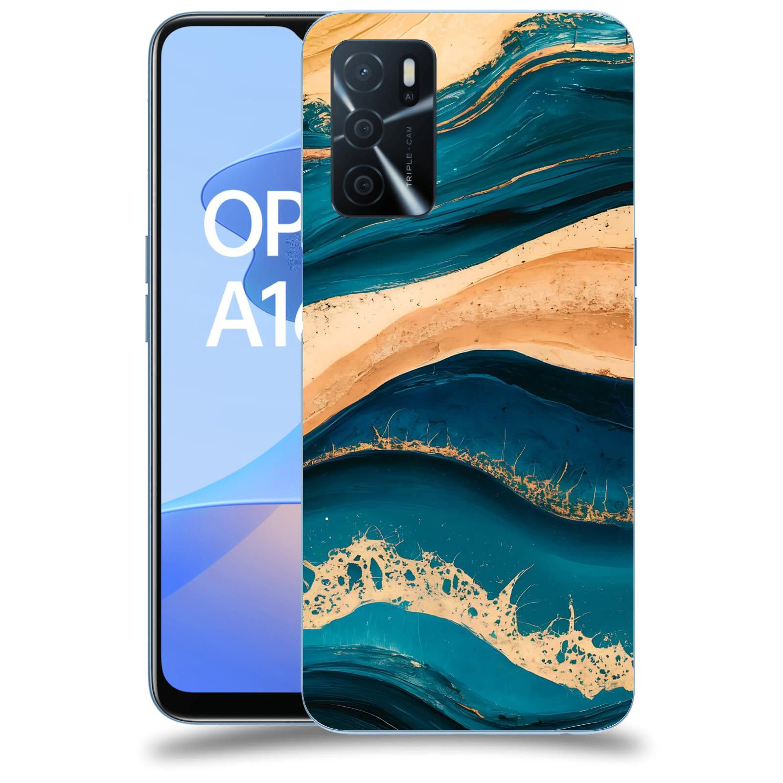ACOVER Kryt na mobil OPPO A16s - Energie a Plynutí