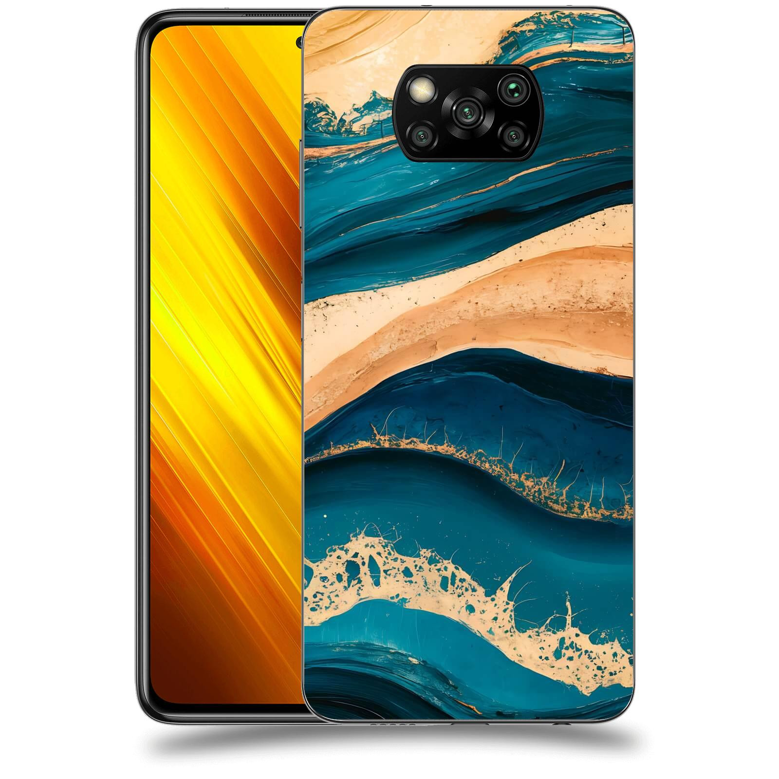 ACOVER Kryt na mobil Xiaomi Poco X3 - Energie a Plynutí