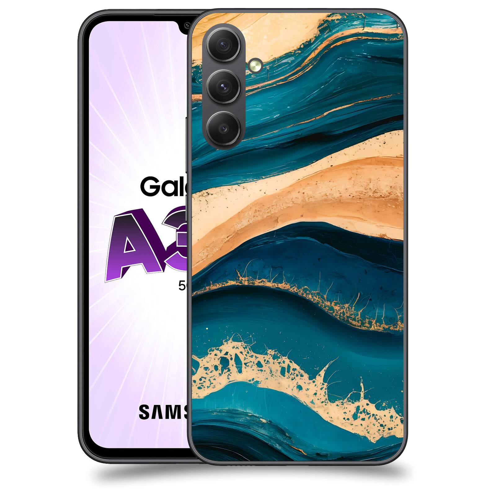ACOVER Kryt na mobil Samsung Galaxy A34 - Energie a Plynutí