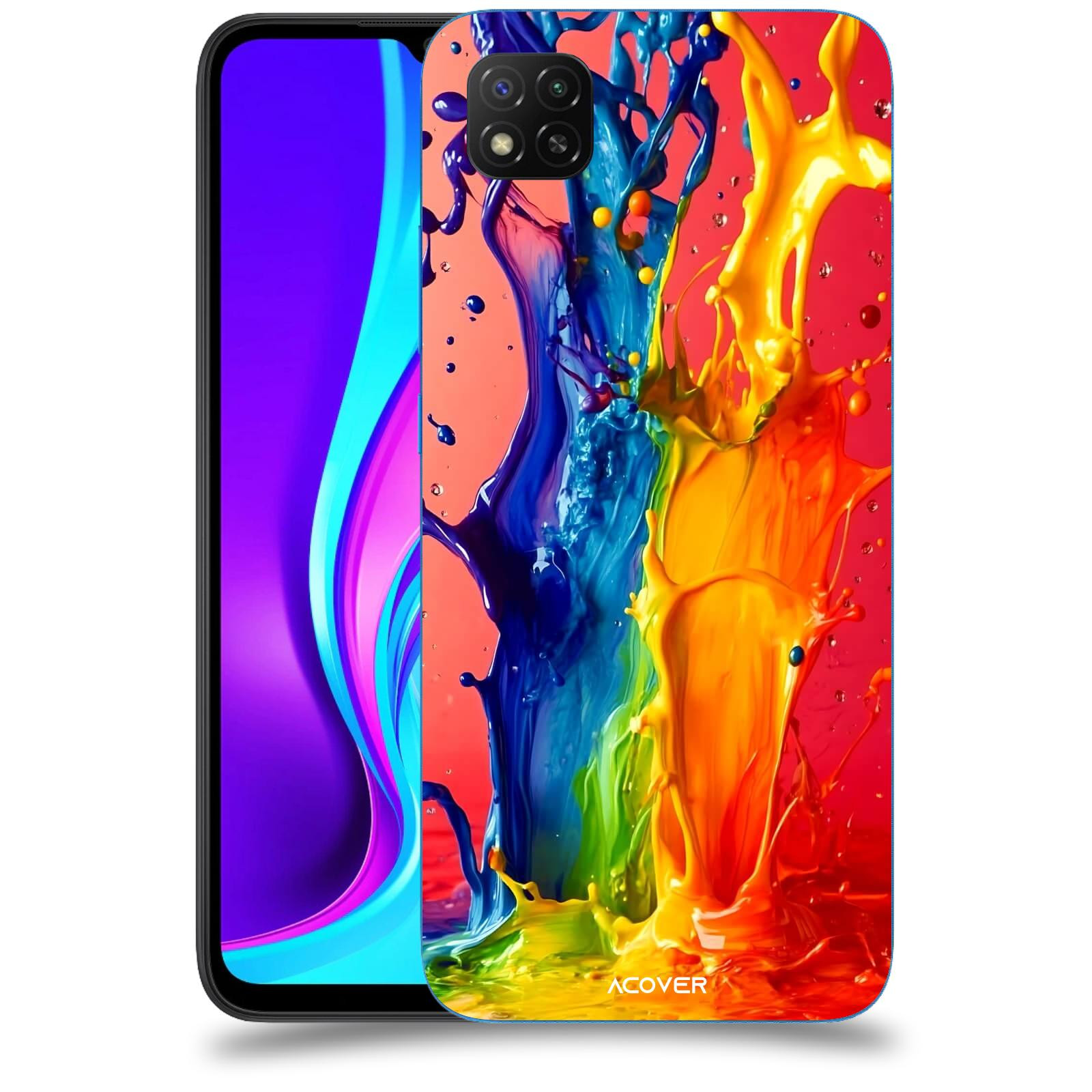 ACOVER Kryt na mobil Xiaomi Redmi 9C - Energie a Srážka