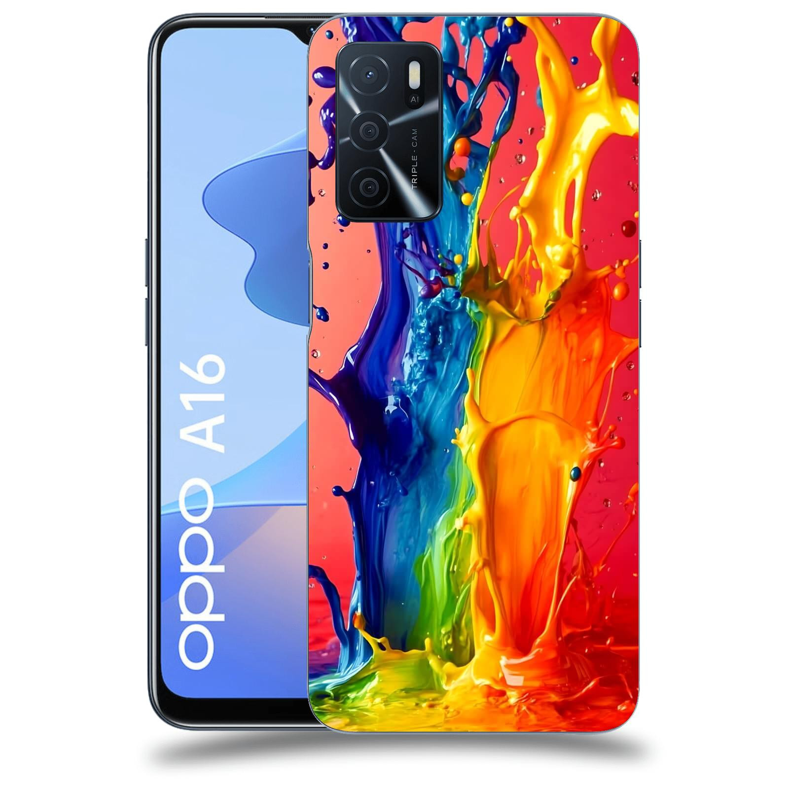 ACOVER Kryt na mobil OPPO A16 - Energie a Srážka