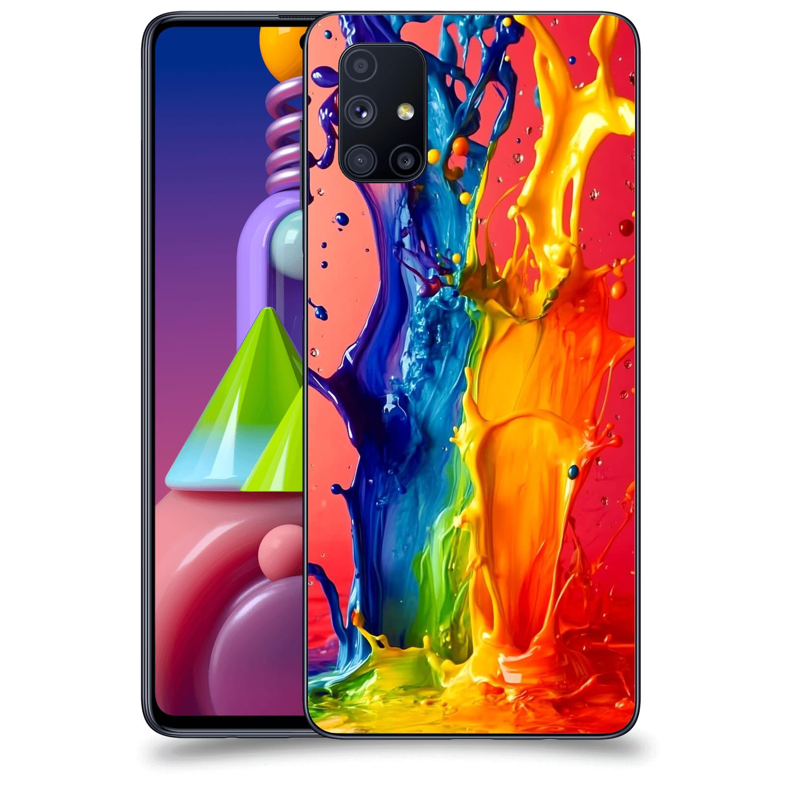 ACOVER Kryt na mobil Samsung Galaxy M51 M515F - Energie a Srážka