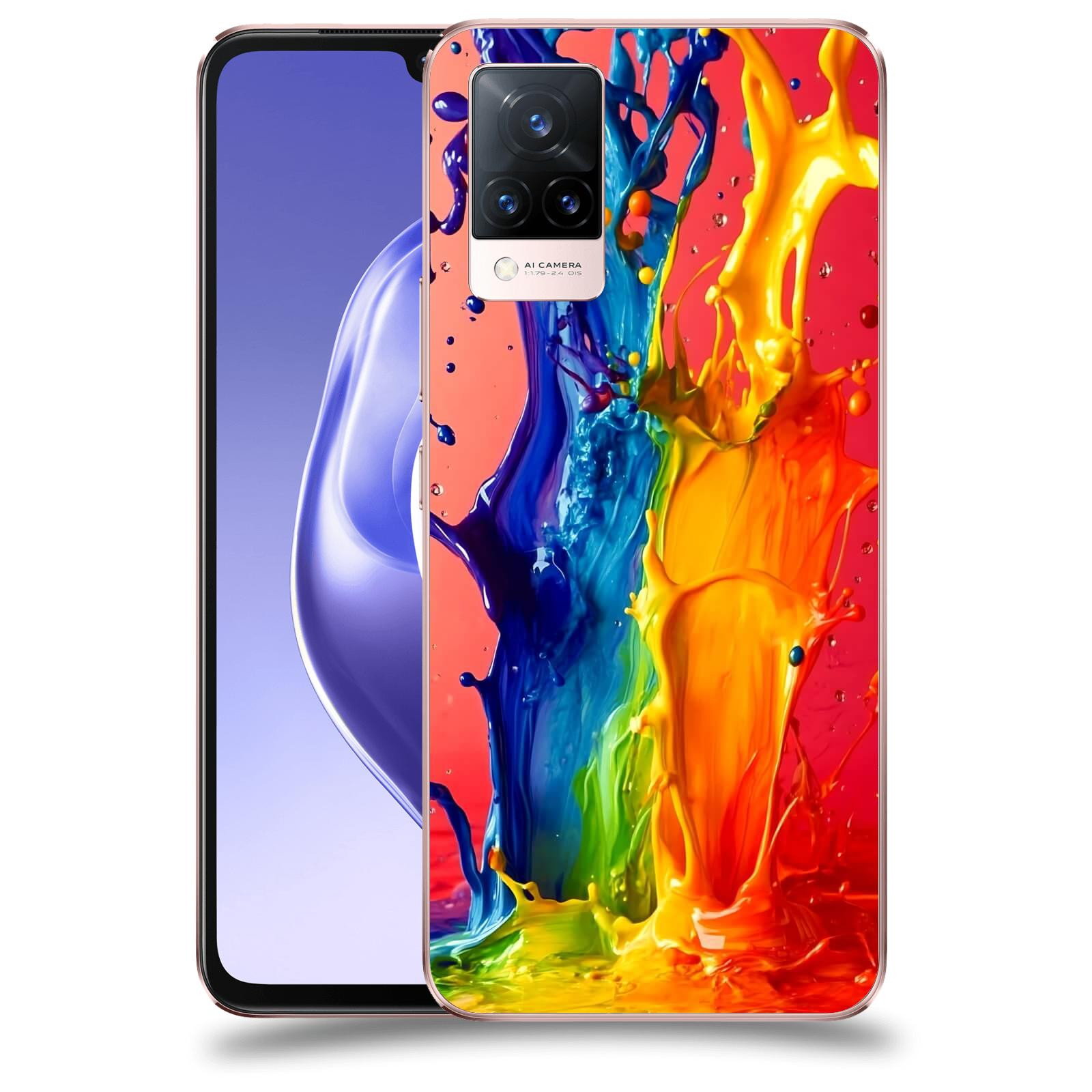 ACOVER Kryt na mobil Vivo V21 5G - Energie a Srážka