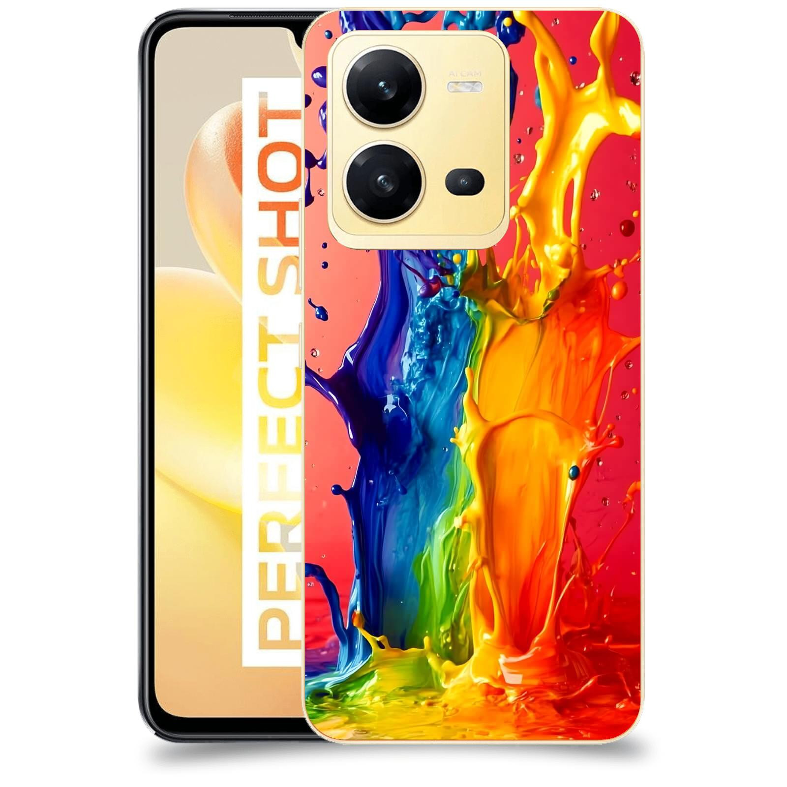 ACOVER Kryt na mobil Vivo X80 Lite - Energie a Srážka