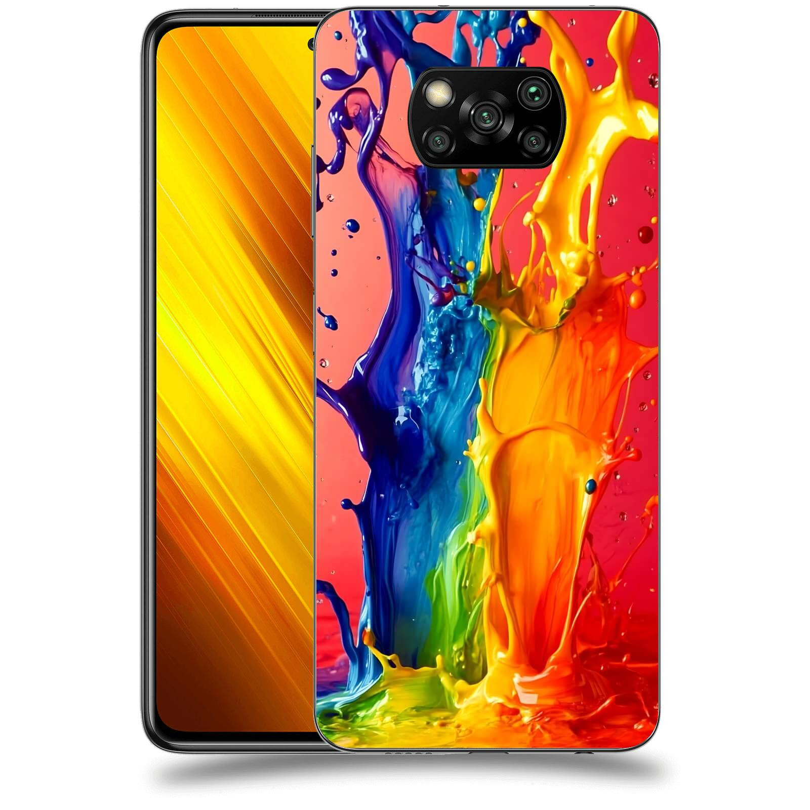 ACOVER Kryt na mobil Xiaomi Poco X3 - Energie a Srážka