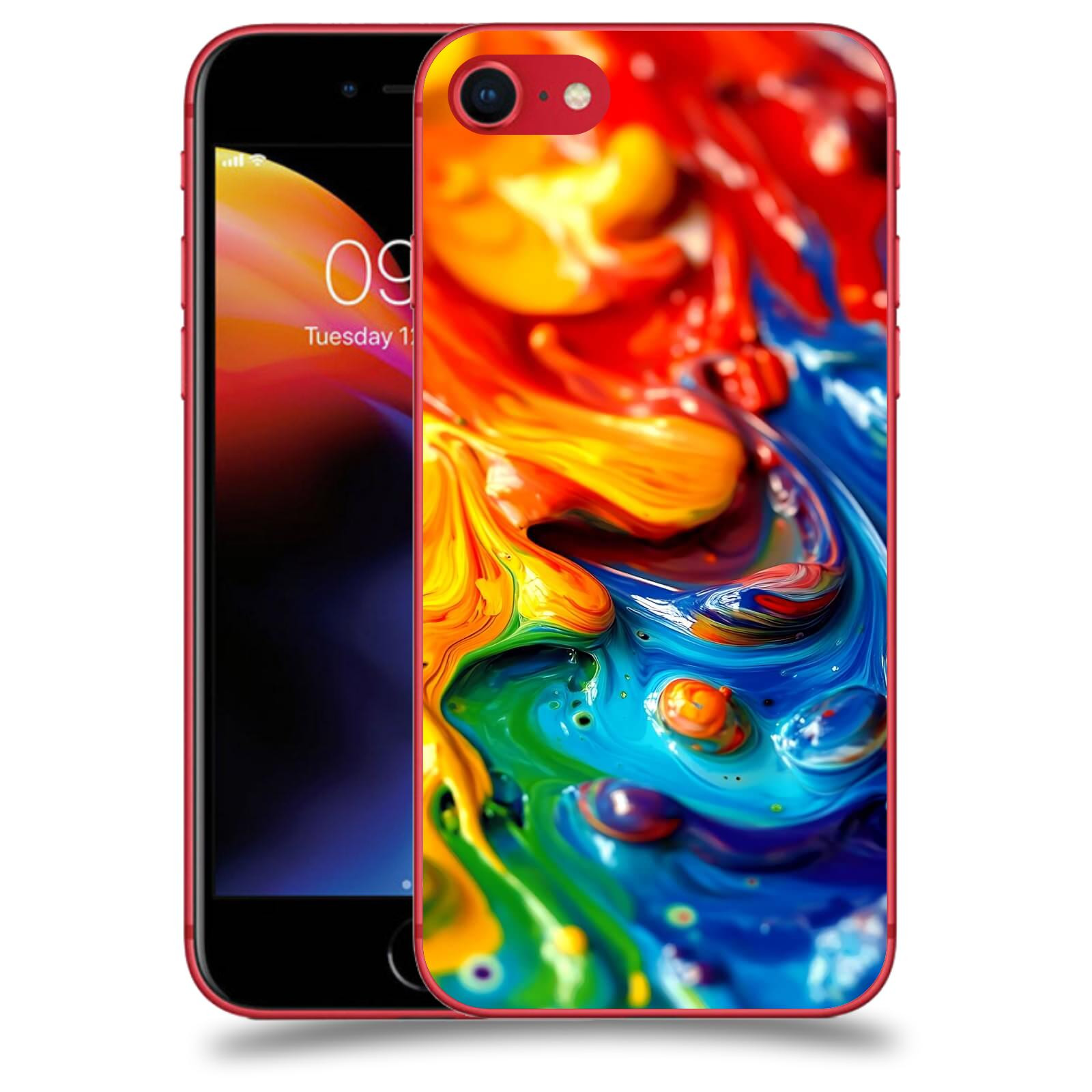 ACOVER Kryt na mobil Apple iPhone 8 - Exploze a Energie