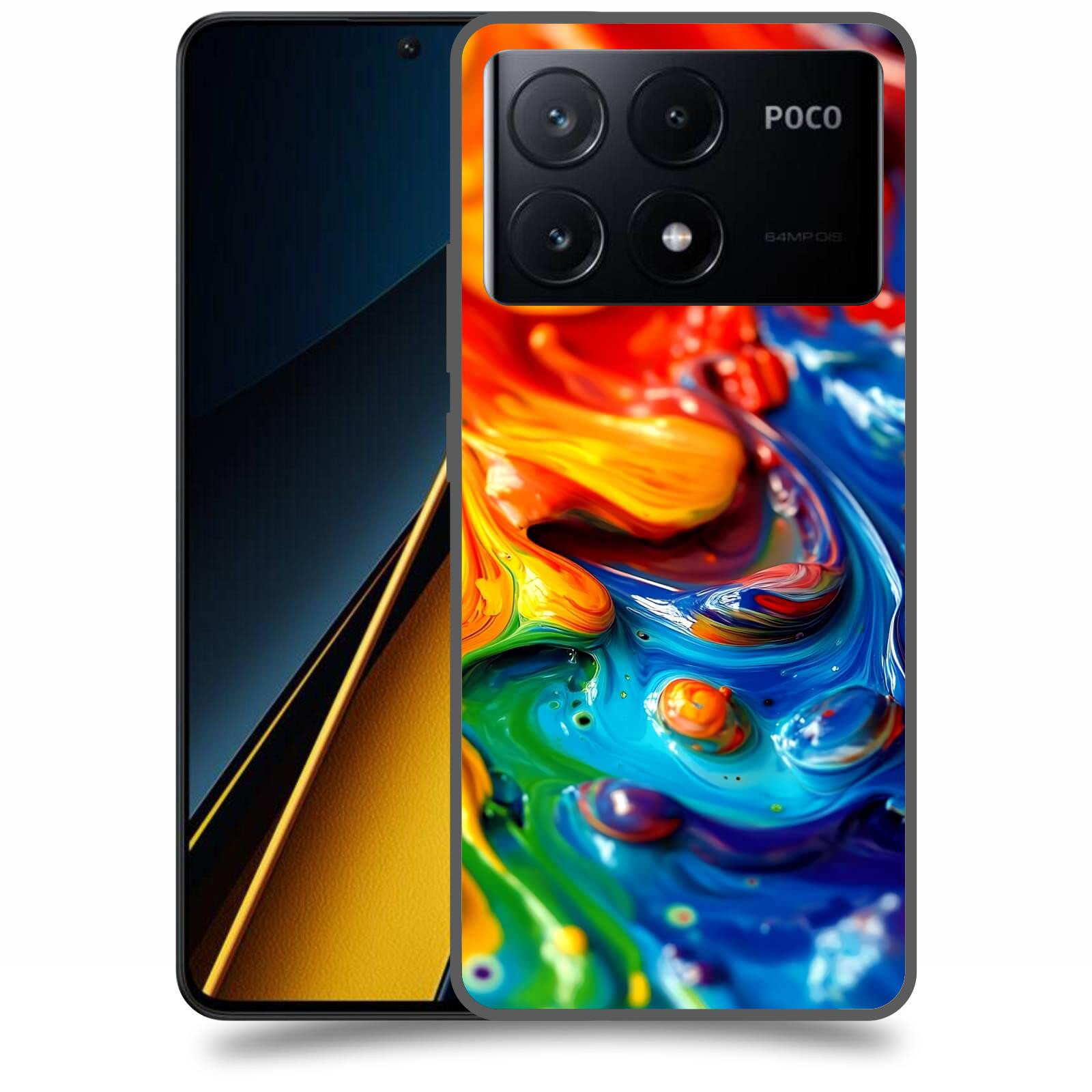 ACOVER Kryt na mobil Poco X6 Pro 5G - Exploze a Energie
