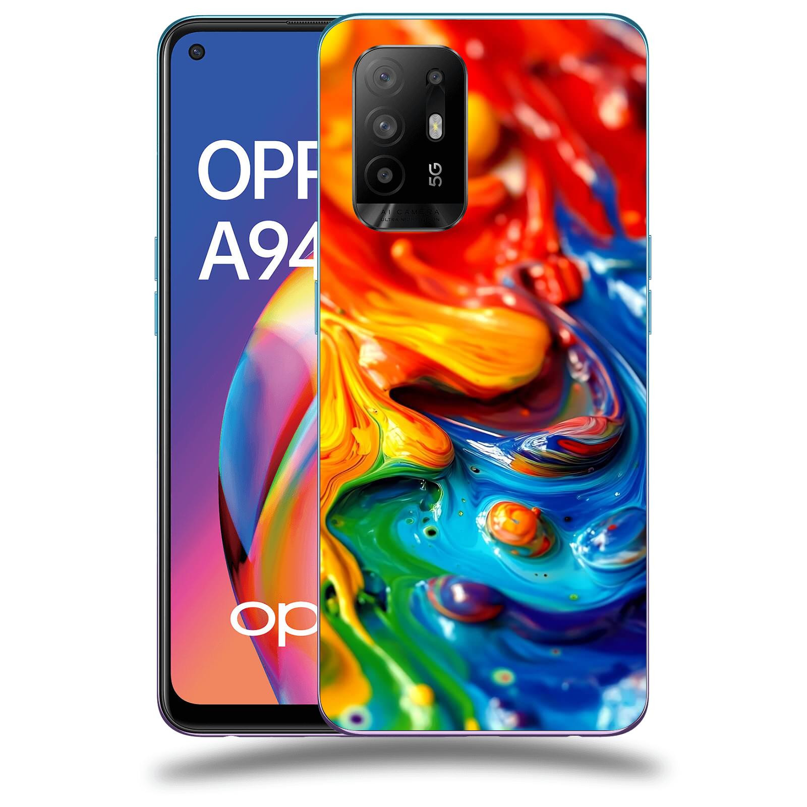 ACOVER Kryt na mobil OPPO A94 5G - Exploze a Energie