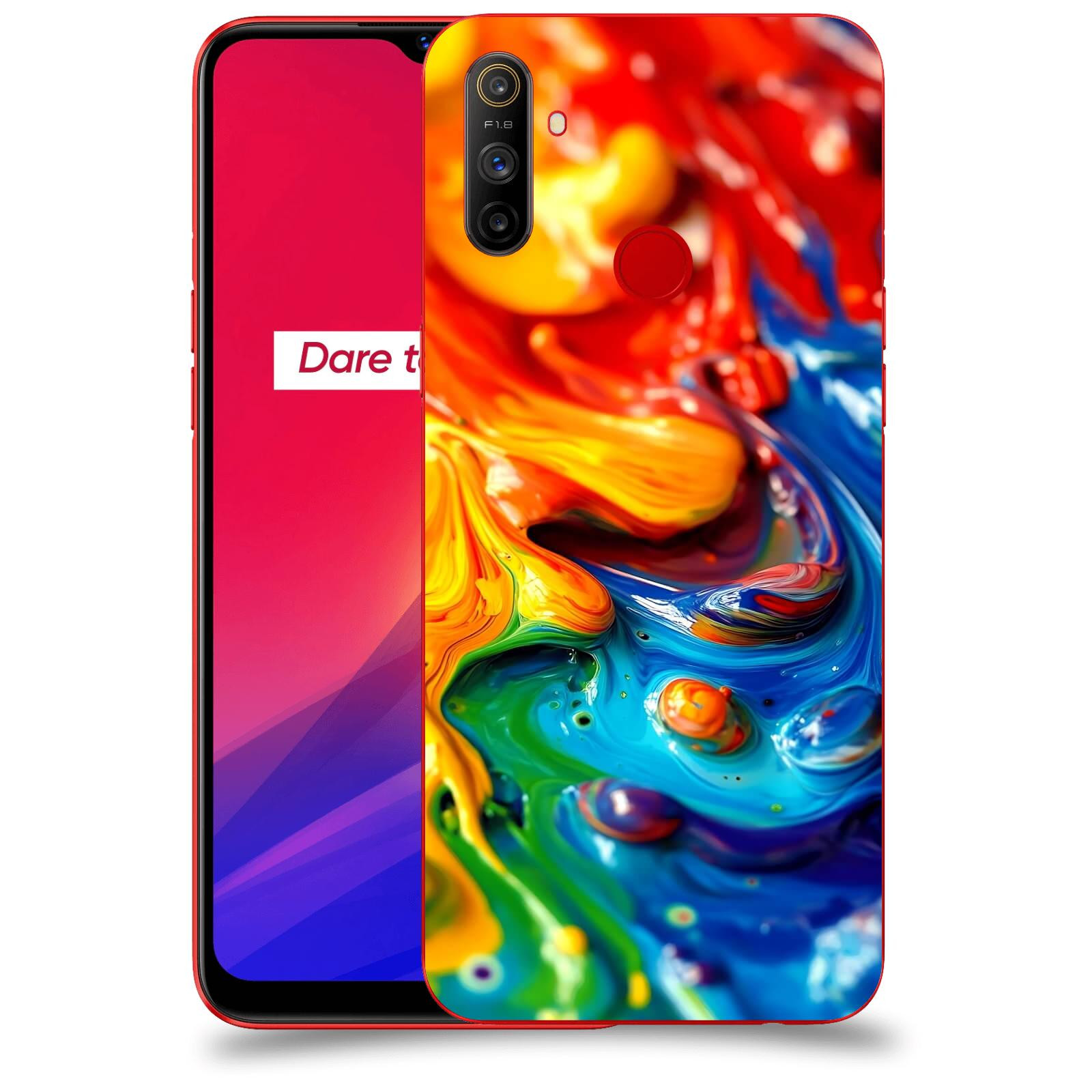 ACOVER Kryt na mobil Realme C3 - Exploze a Energie