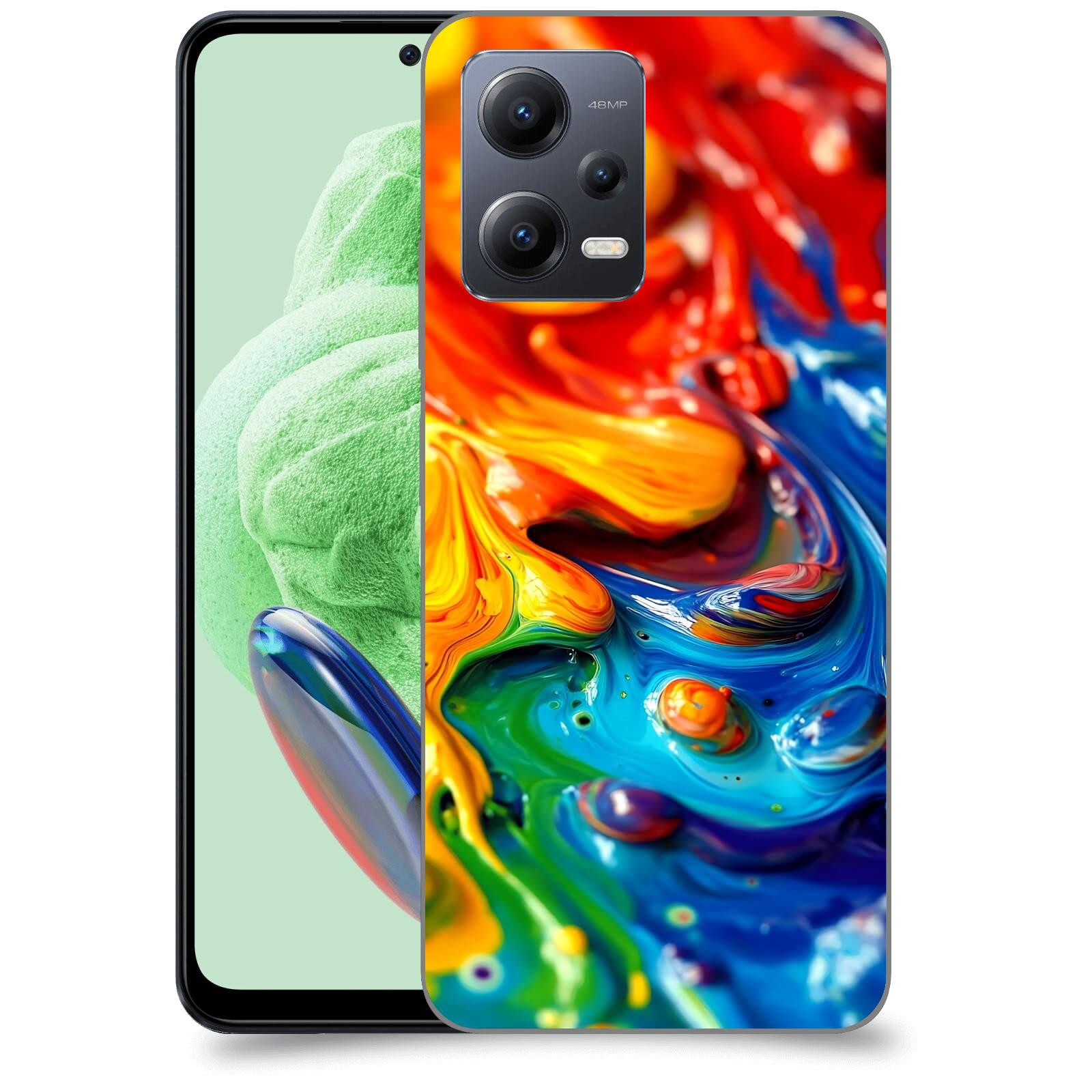 ACOVER Kryt na mobil Xiaomi Redmi Note 12 5G - Exploze a Energie