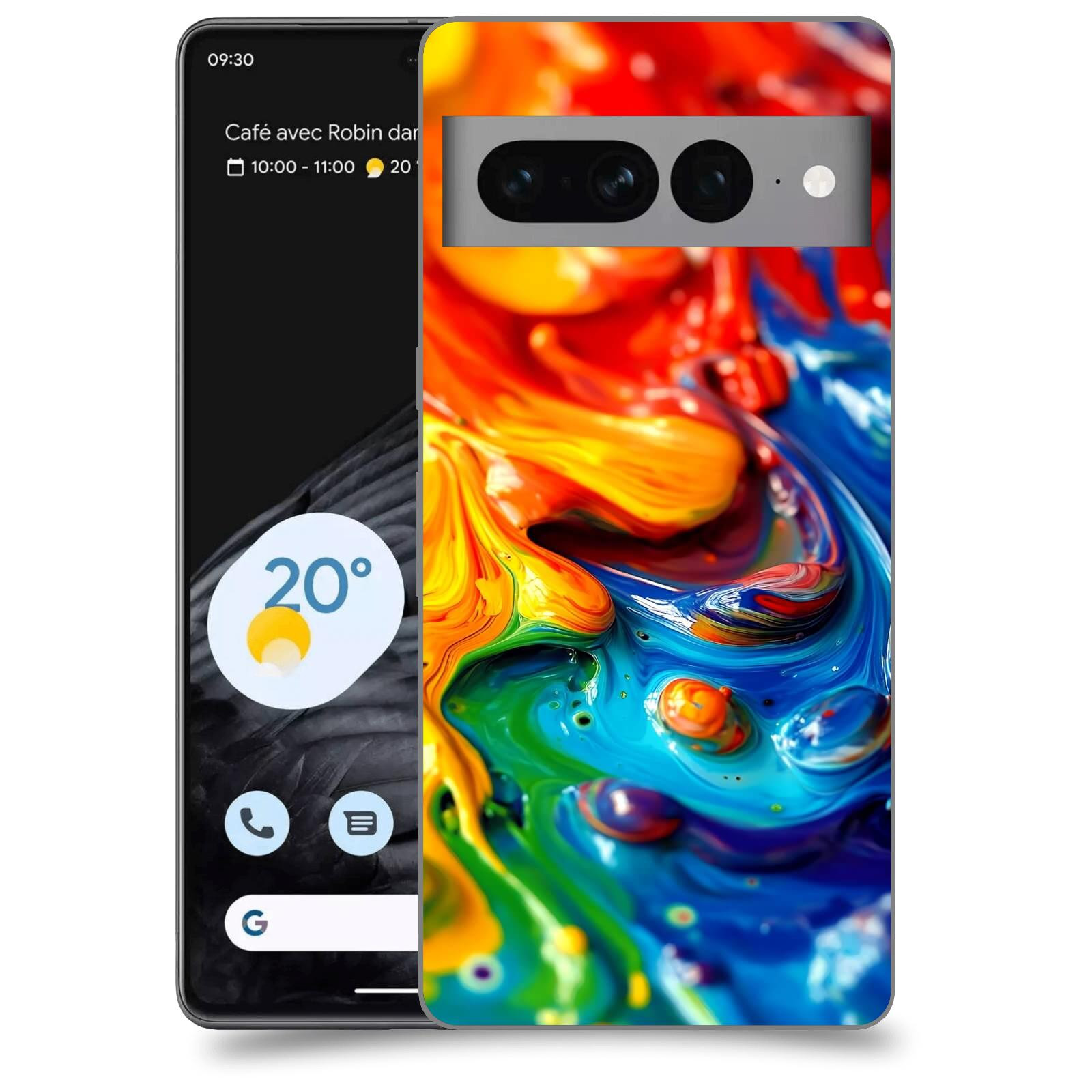 ACOVER Kryt na mobil Google pixel 7 pro - Exploze a Energie