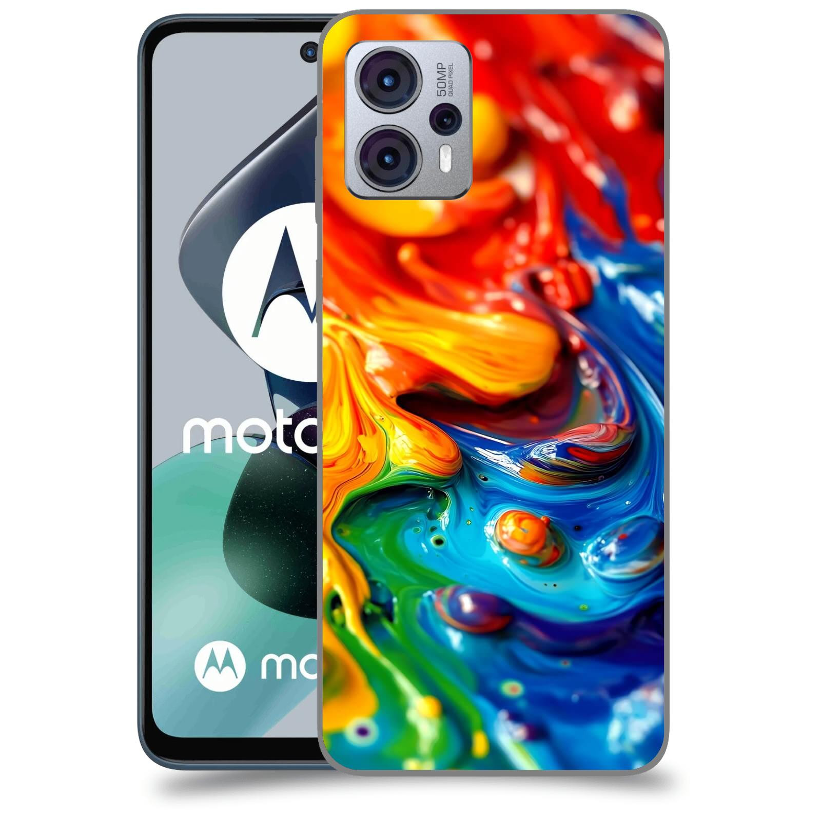 ACOVER Kryt na mobil Motorola Moto G23 - Exploze a Energie