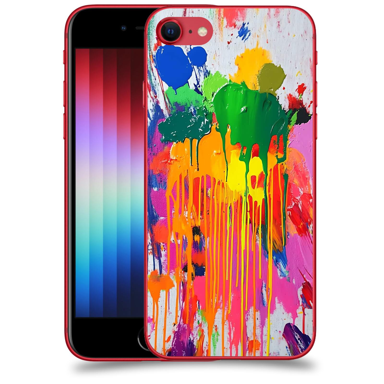 ACOVER Kryt na mobil Apple iPhone SE 2022 - Chaos a Expresivita