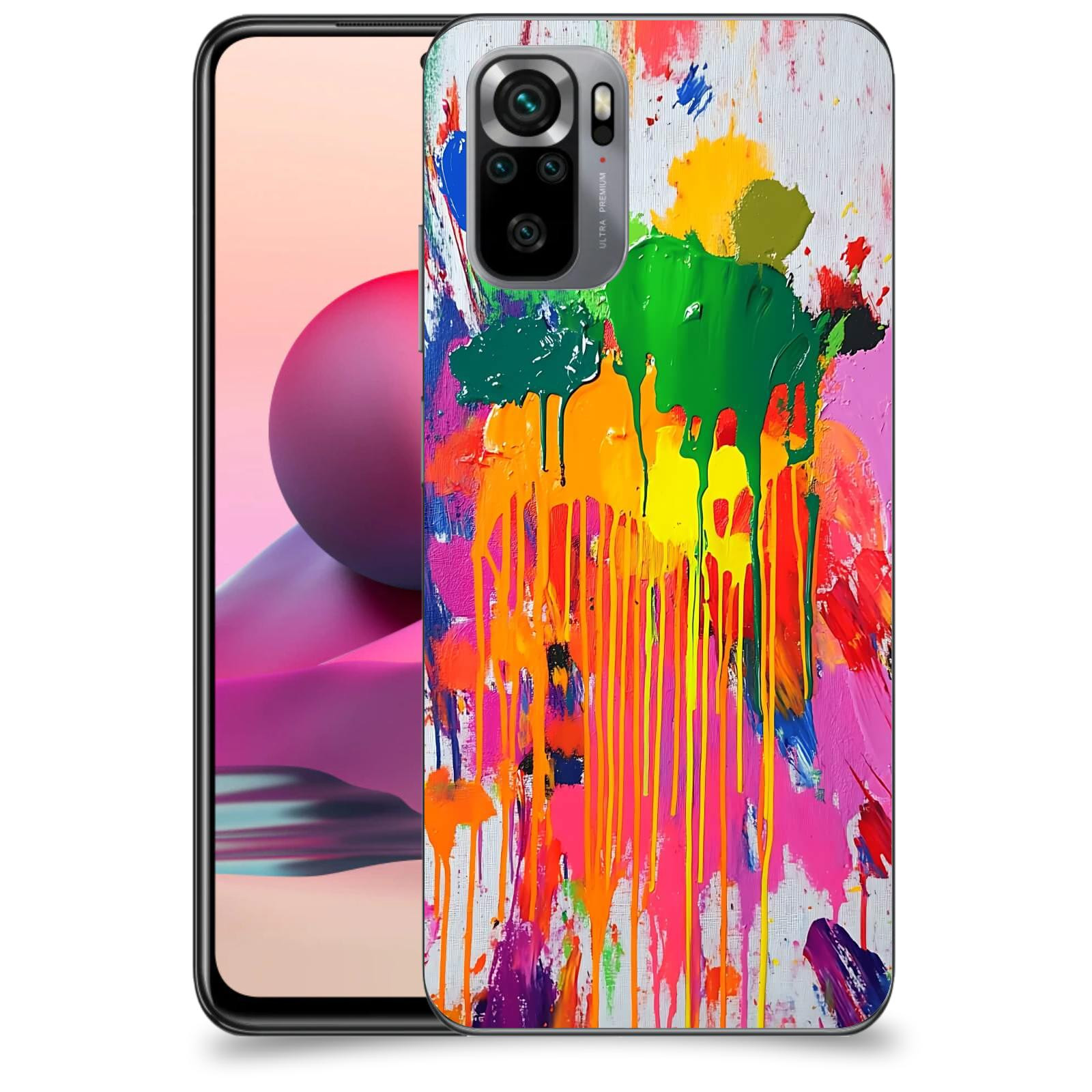 ACOVER Kryt na mobil Xiaomi Redmi Note 10S - Chaos a Expresivita