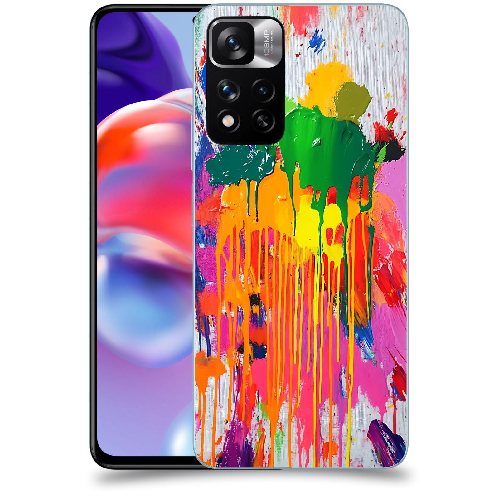 ACOVER Kryt na mobil Xiaomi Redmi Note 11 Pro+ 5G - Chaos a Expresivita