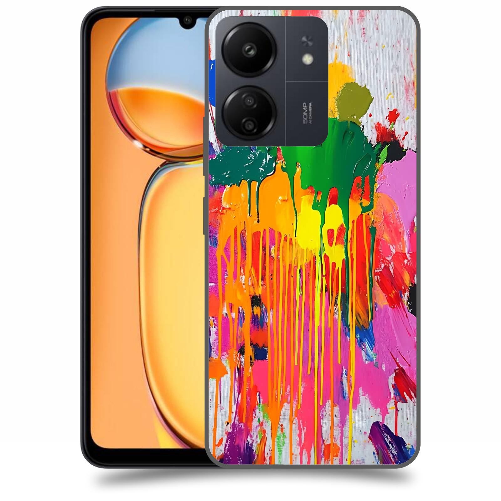 ACOVER Kryt na mobil Xiaomi Redmi 13C 4G  Chaos a Expresivita