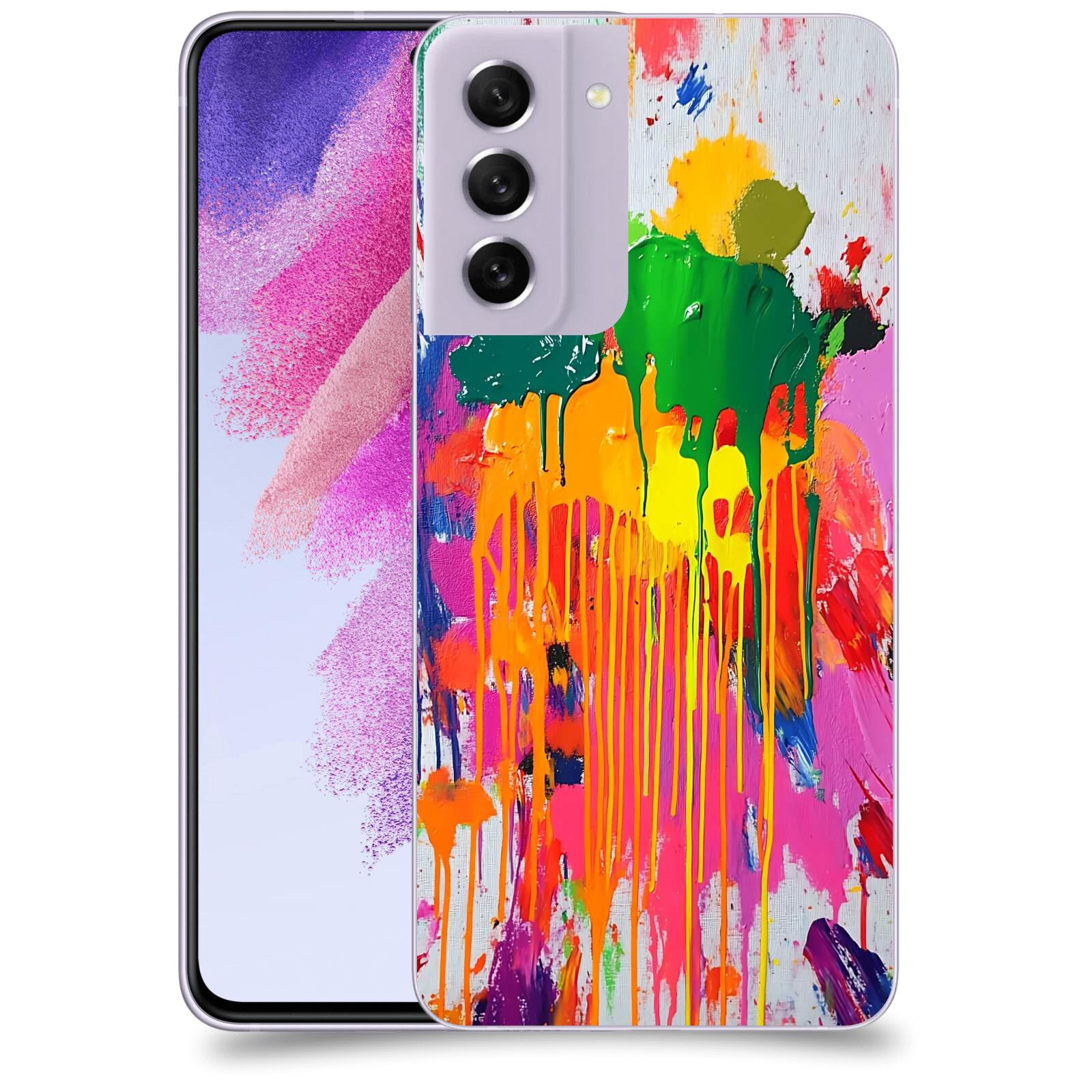 ACOVER Kryt na mobil Samsung Galaxy S21 FE 5G - Chaos a Expresivita