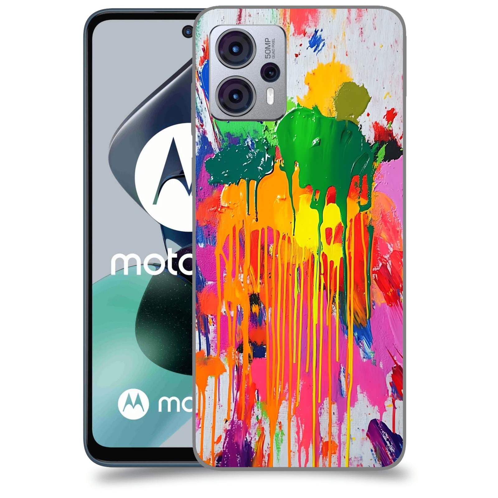 ACOVER Kryt na mobil Motorola Moto G23 - Chaos a Expresivita