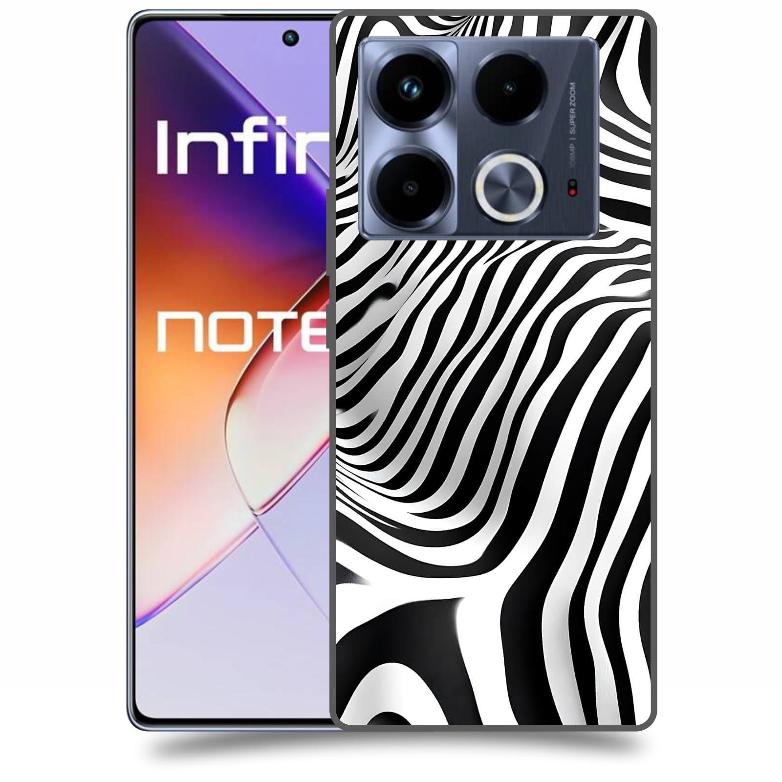 ACOVER Kryt na mobil Infinix Note 40 - Iluze a Dynamika