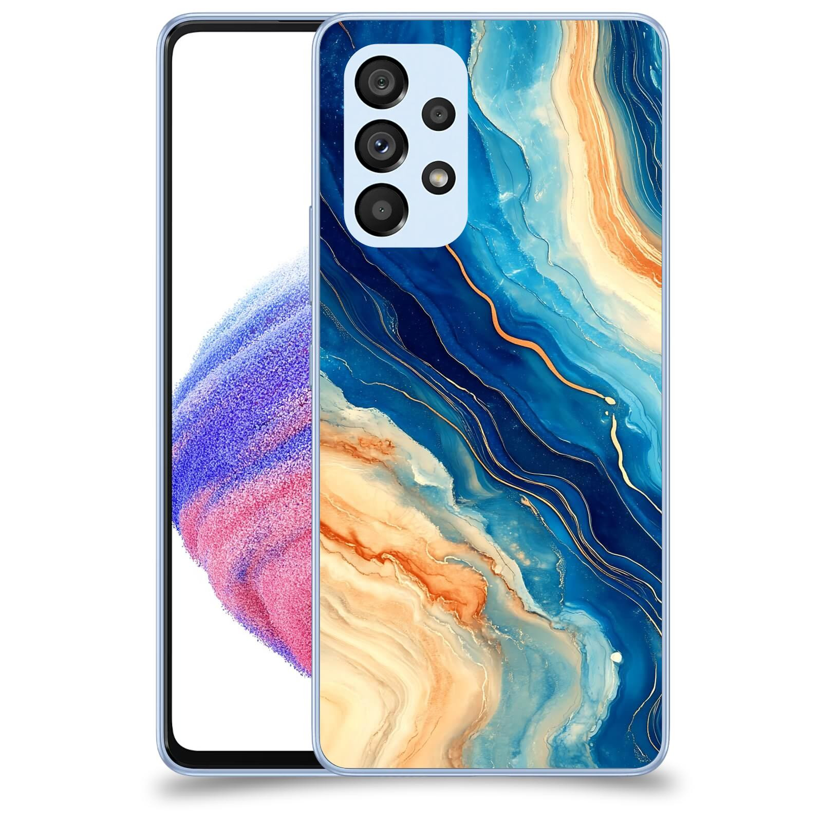 ACOVER Kryt na mobil Samsung Galaxy A32 5G A326B - Kosmos a Proudění