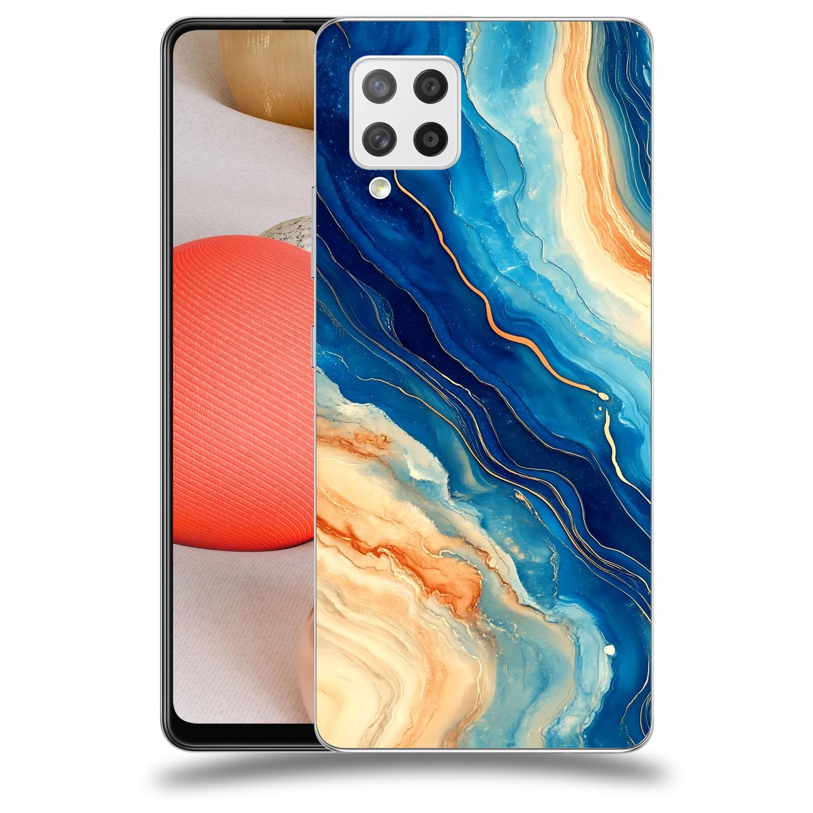 ACOVER Kryt na mobil Samsung Galaxy A42 A426B - Kosmos a Proudění