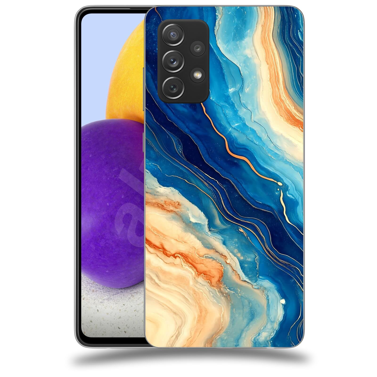 ACOVER Kryt na mobil Samsung Galaxy A73 5G - Kosmos a Proudění