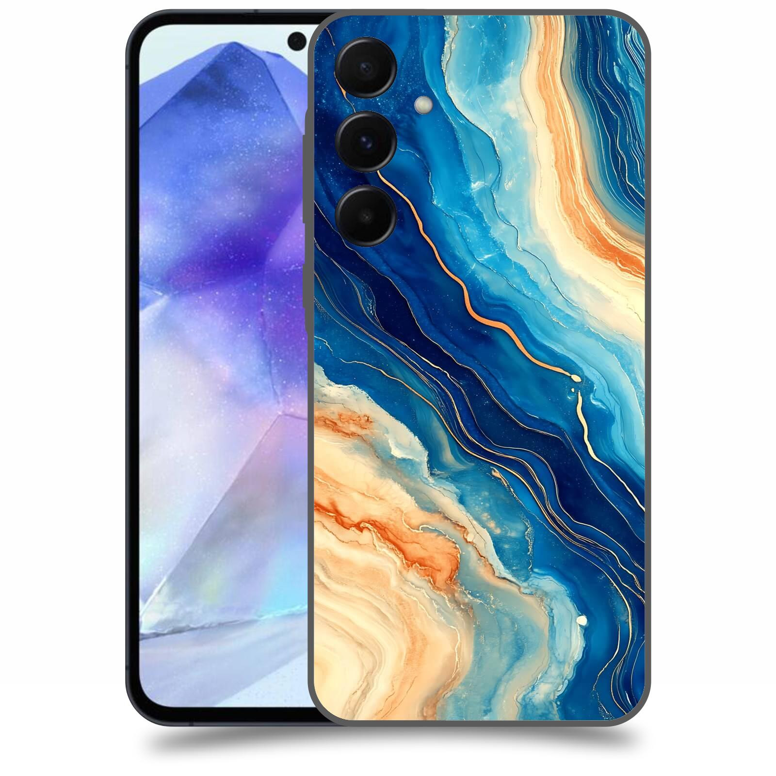 ACOVER Kryt na mobil Samsung Galaxy A55 5G - Kosmos a Proudění