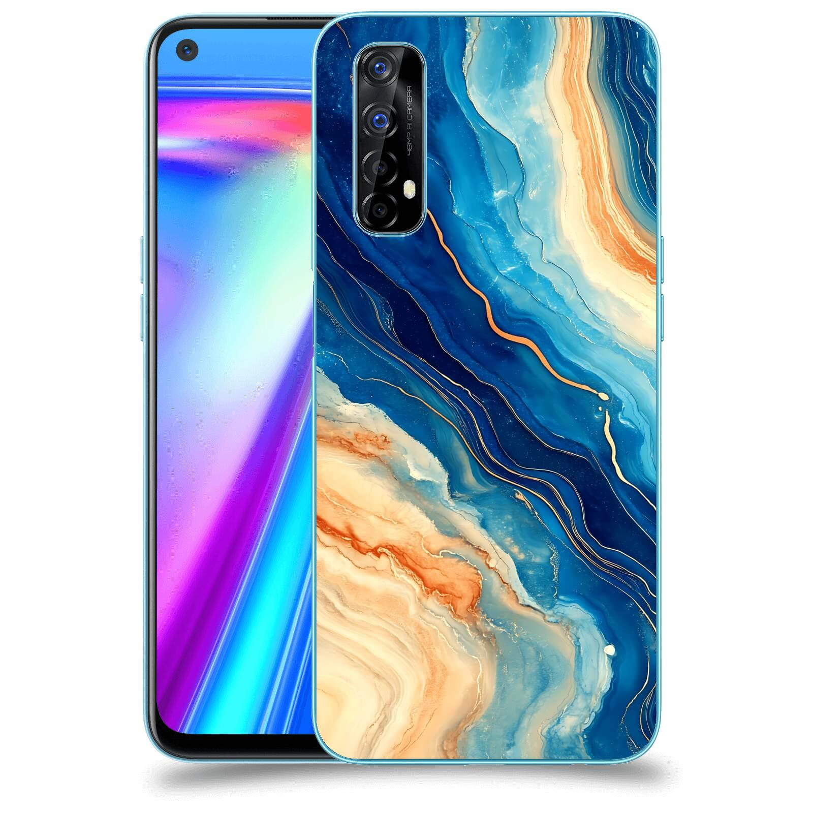 ACOVER Kryt na mobil Realme 7 - Kosmos a Proudění