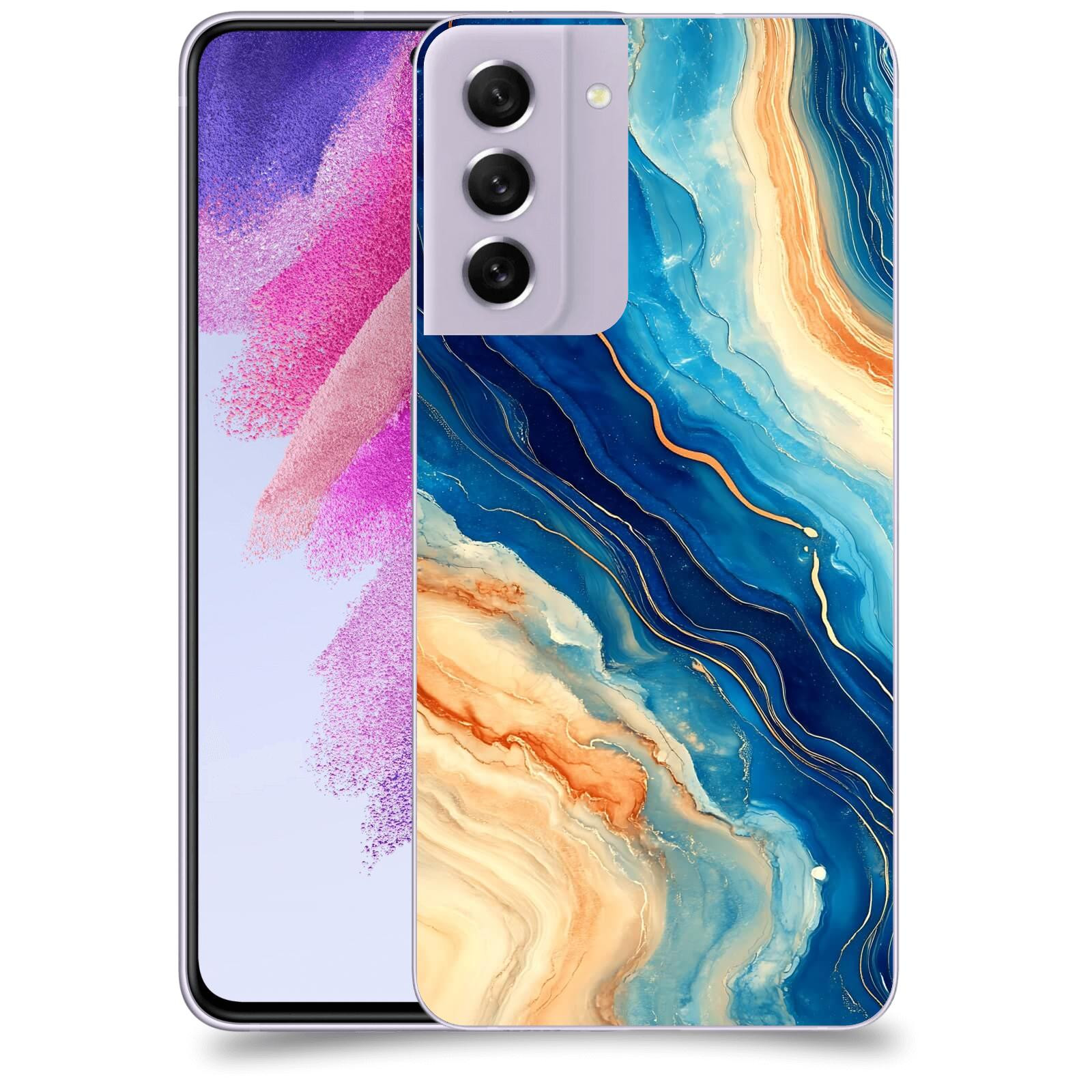 ACOVER Kryt na mobil Samsung Galaxy S21 FE 5G - Kosmos a Proudění