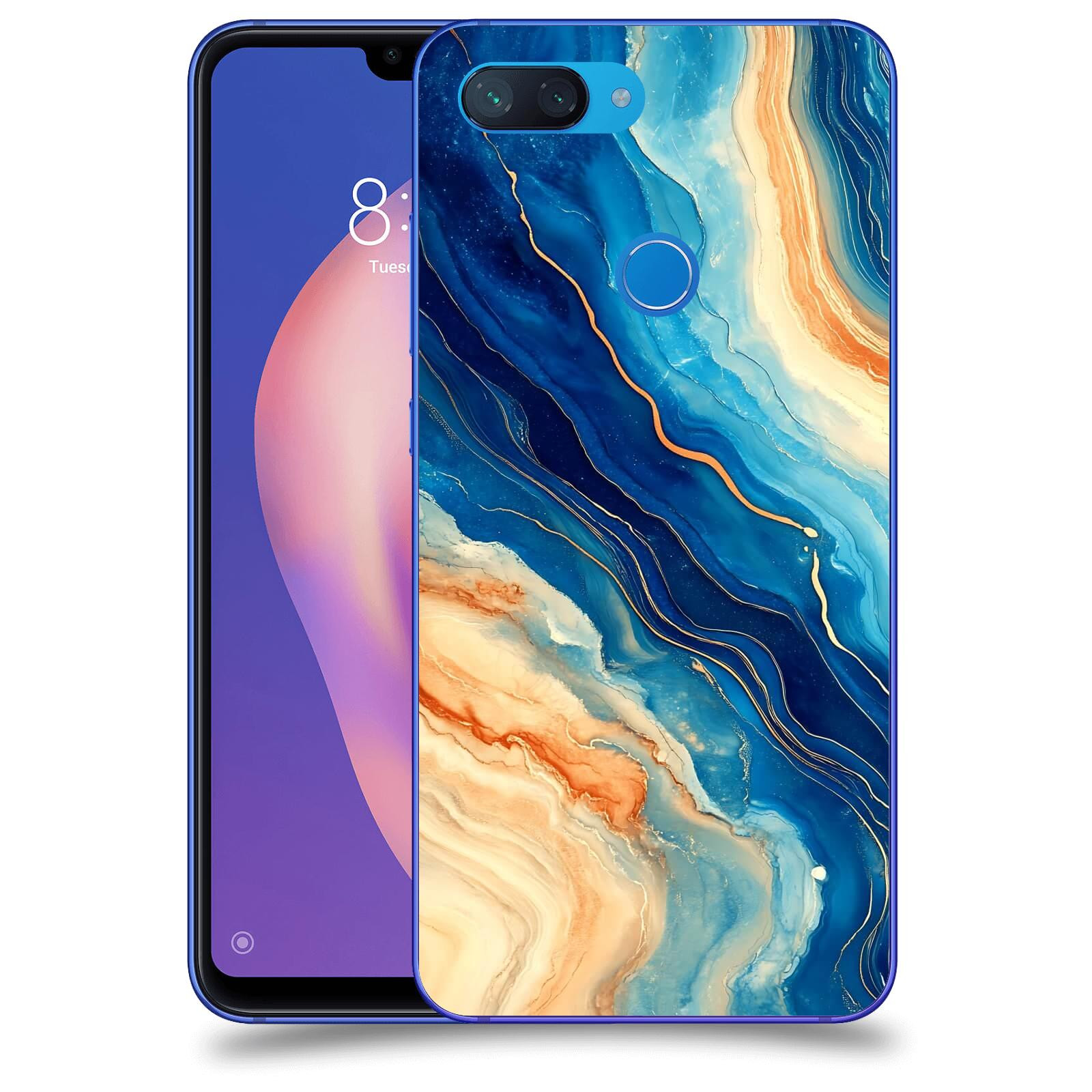 ACOVER Kryt na mobil Xiaomi Mi 8 Lite - Kosmos a Proudění