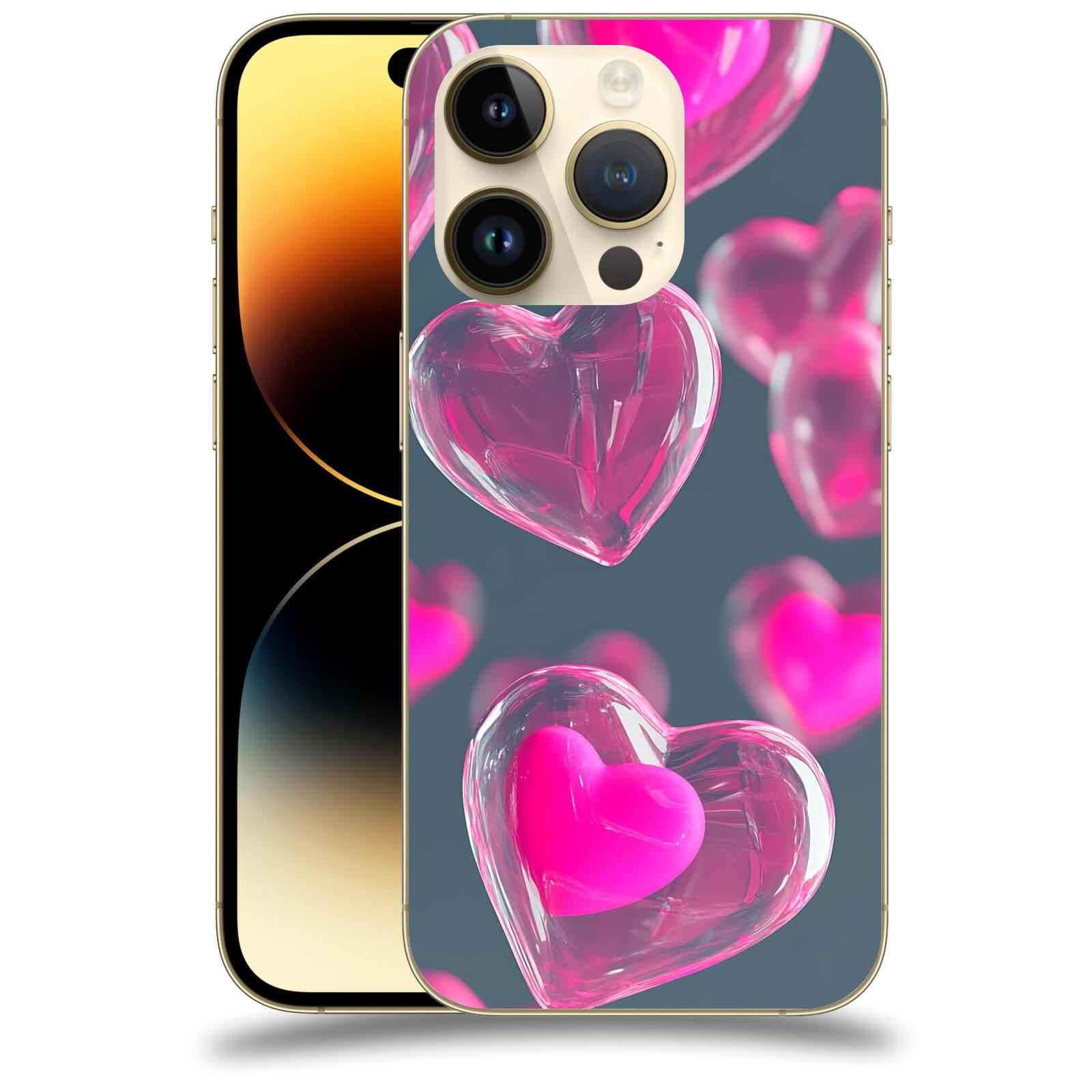 ACOVER Kryt na mobil Apple iPhone 14 Pro - Láska a Jemnost