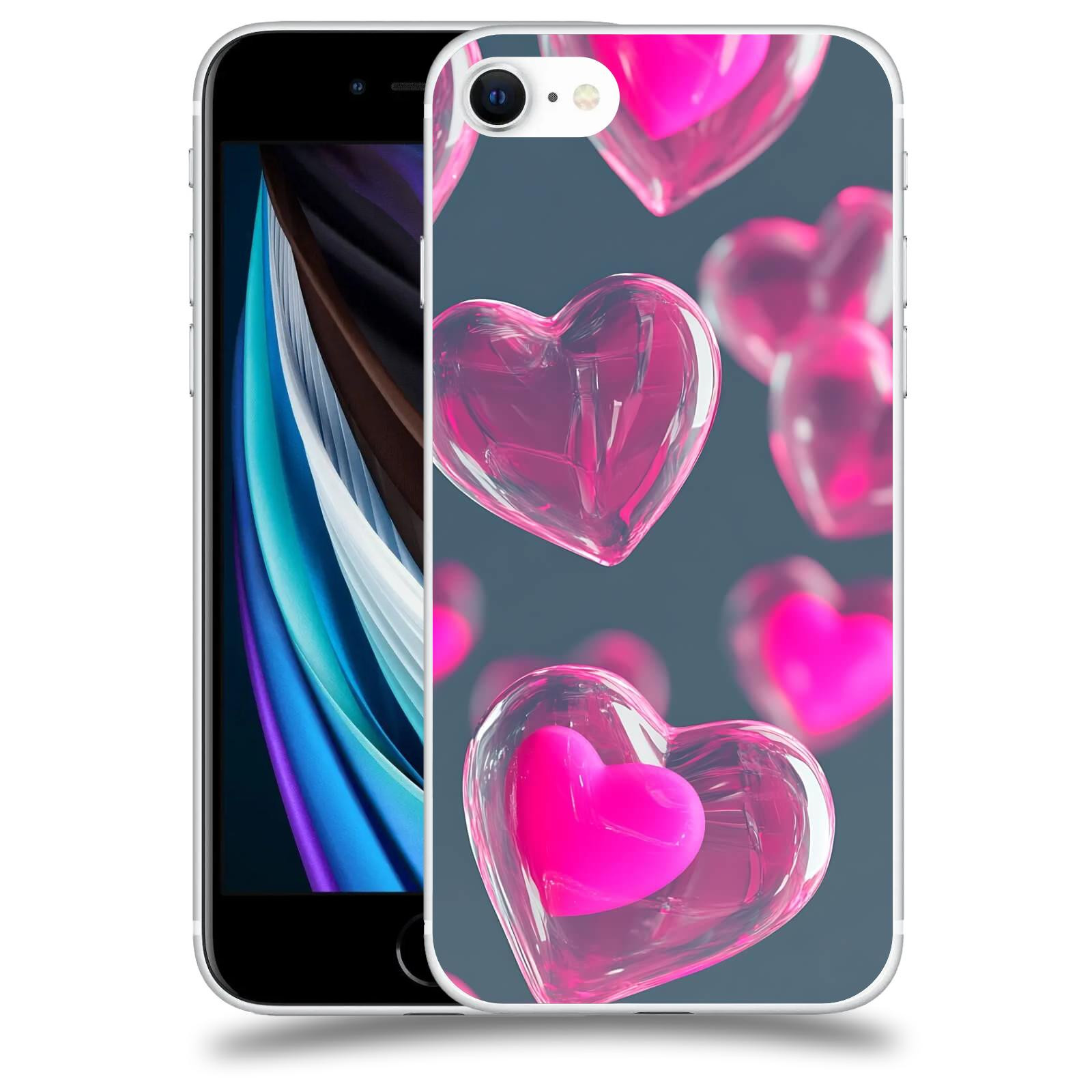 ACOVER Kryt na mobil Apple iPhone SE 2020 - Láska a Jemnost