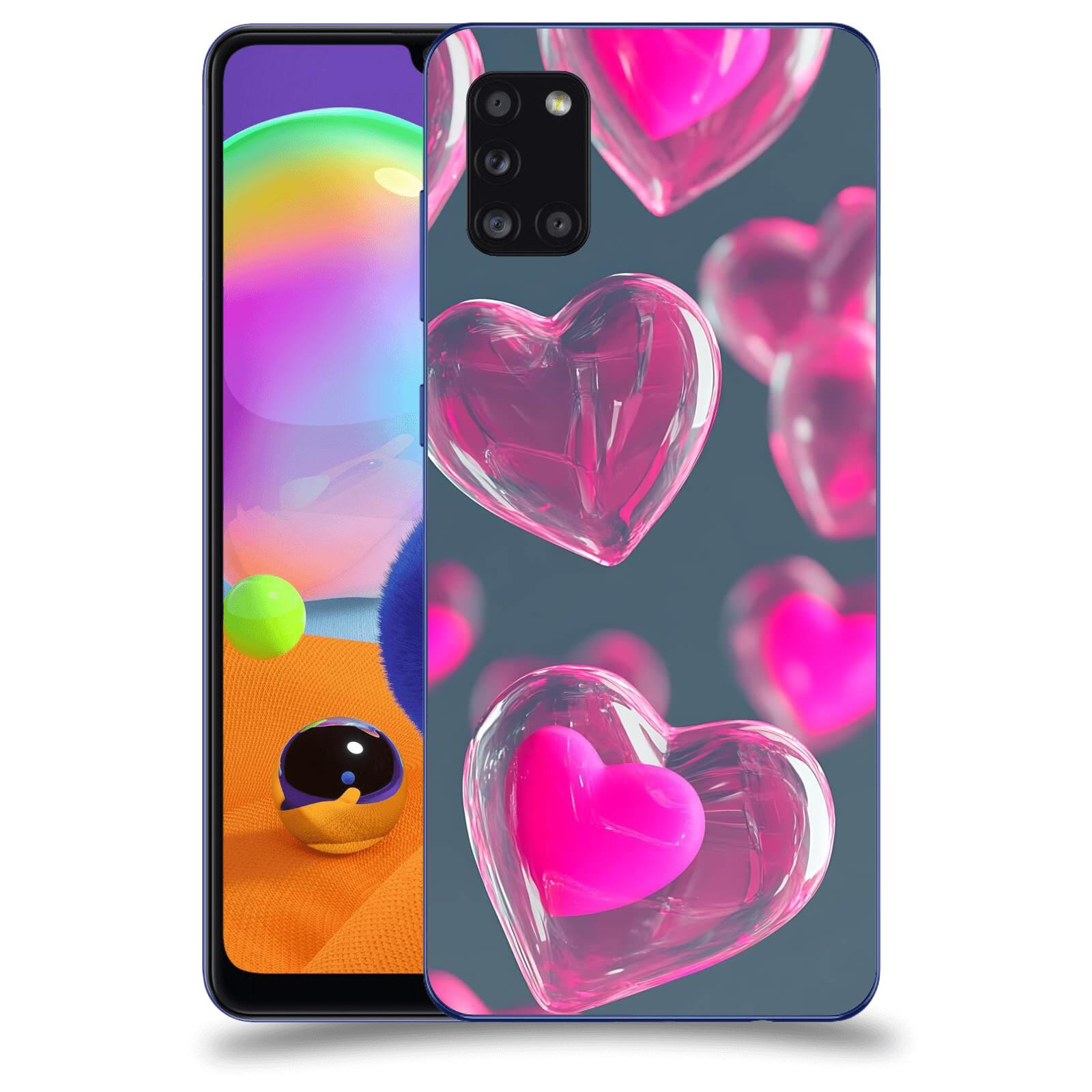 ACOVER Kryt na mobil Samsung Galaxy A31 A315F - Láska a Jemnost