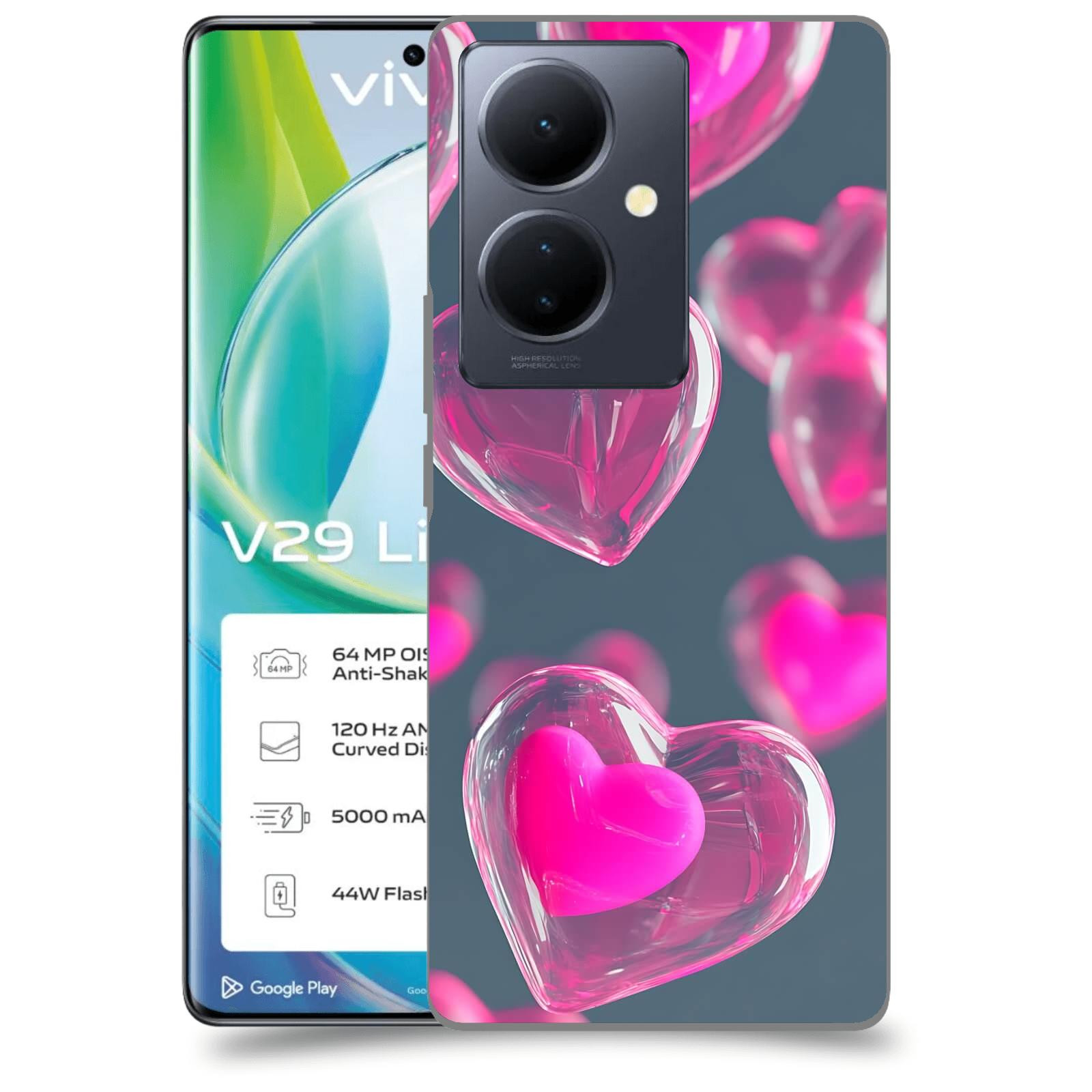 ACOVER Kryt na mobil VIVO V29 Lite 5G - Láska a Jemnost