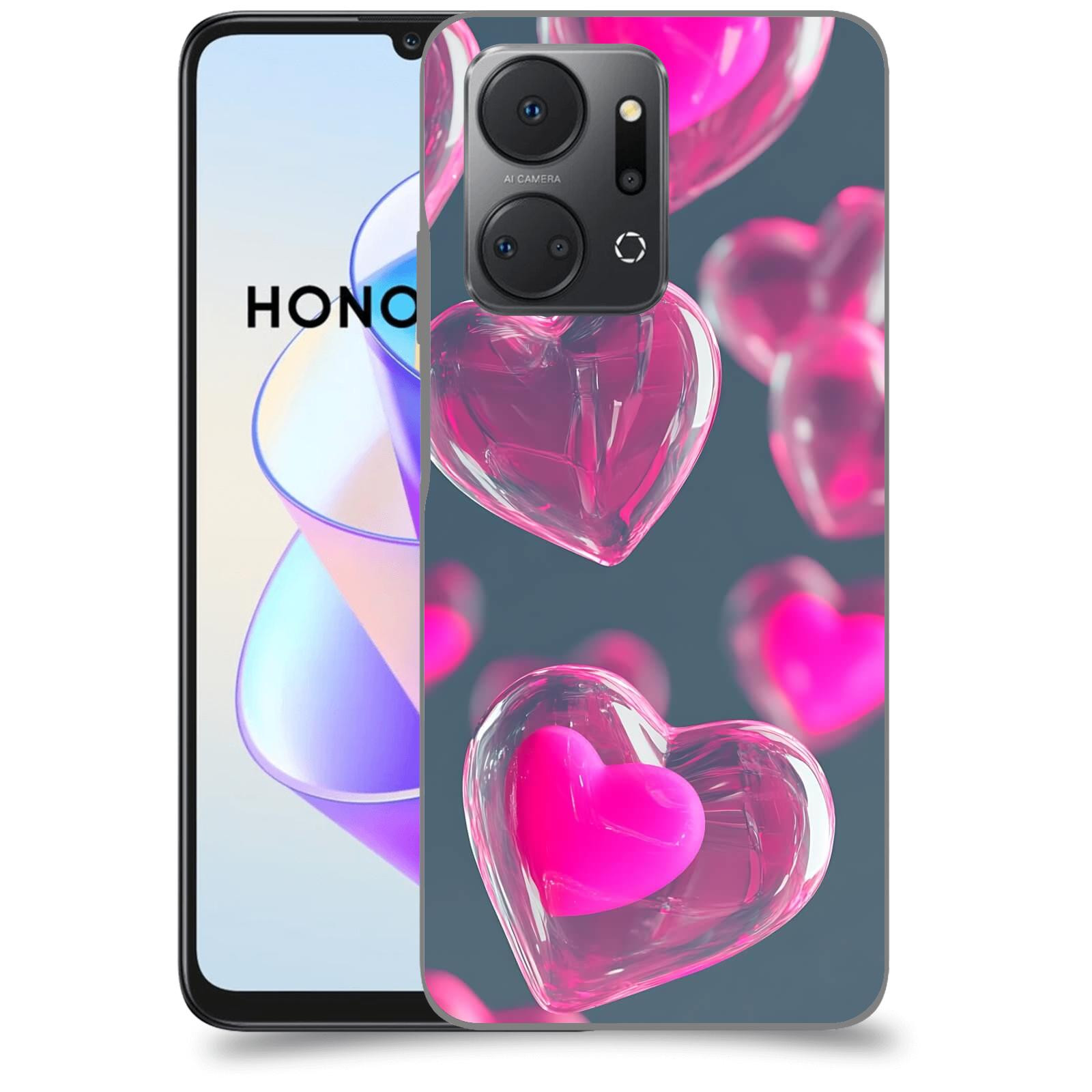 ACOVER Kryt na mobil HONOR X7a - Láska a Jemnost