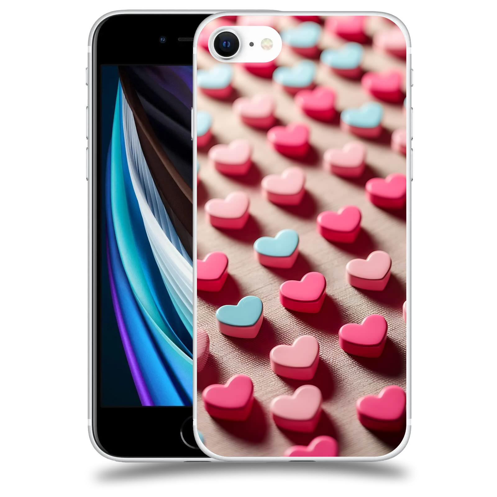 ACOVER Kryt na mobil Apple iPhone SE 2020 - Láska a Nekonečnost