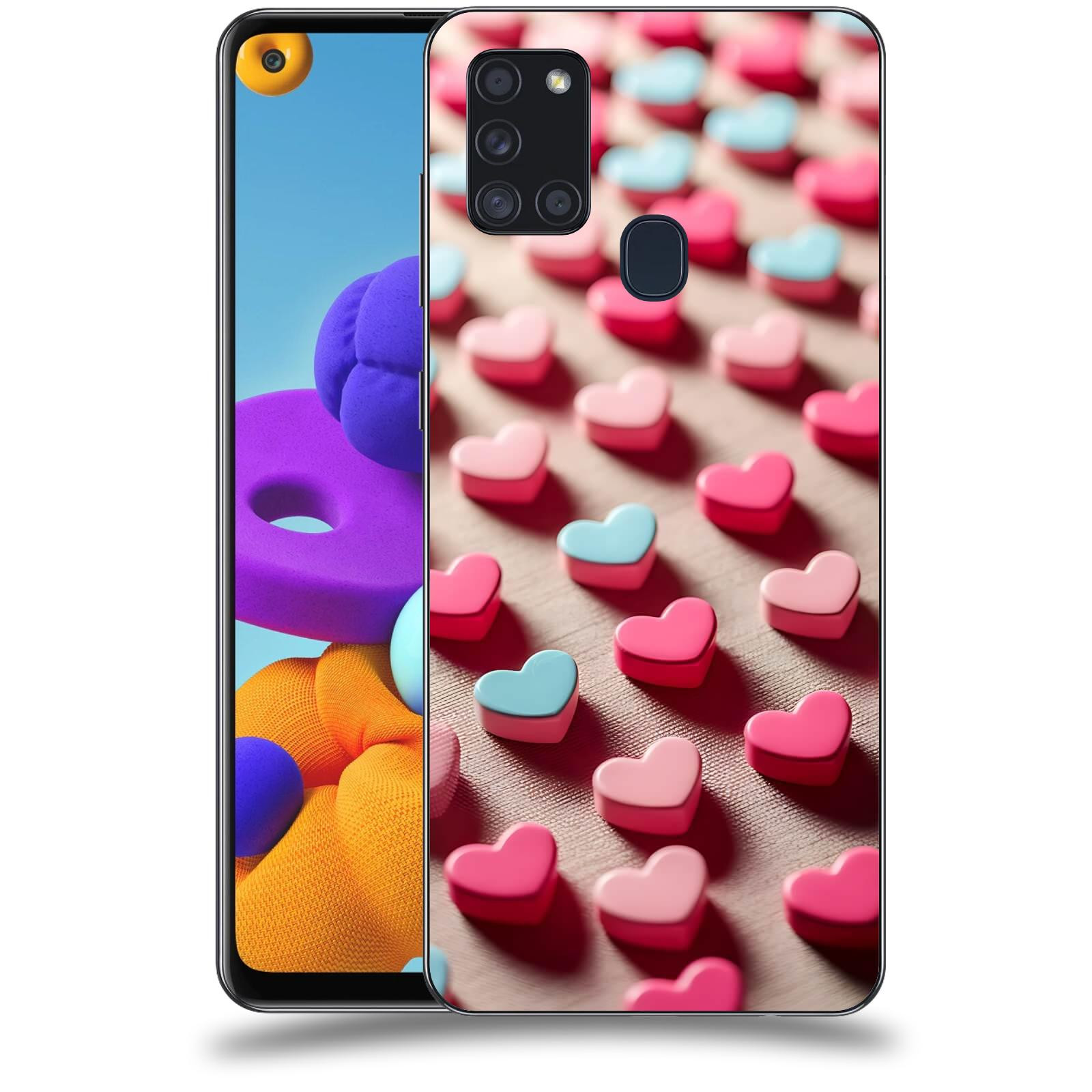 ACOVER Kryt na mobil Samsung Galaxy A21s - Láska a Nekonečnost