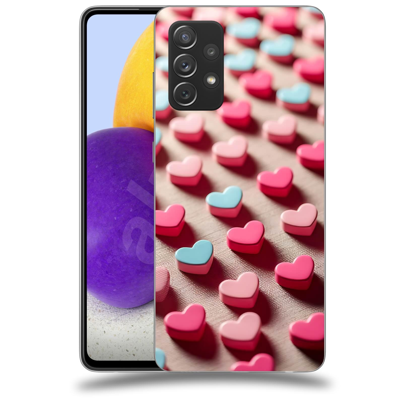 ACOVER Kryt na mobil Samsung Galaxy A73 5G - Láska a Nekonečnost
