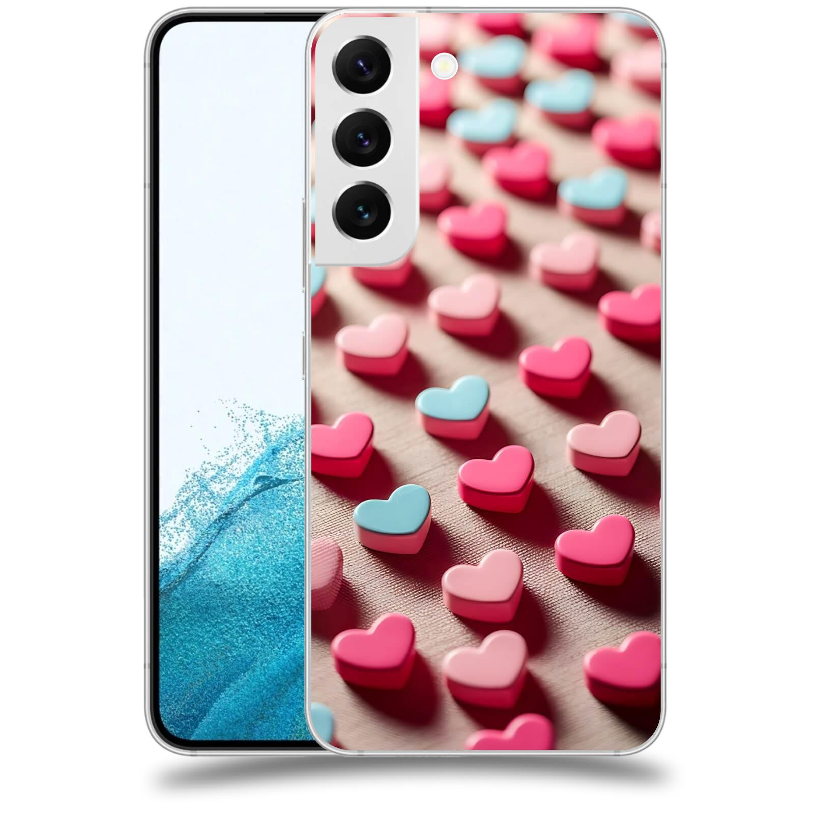 ACOVER Kryt na mobil Samsung Galaxy S22 5G - Láska a Nekonečnost