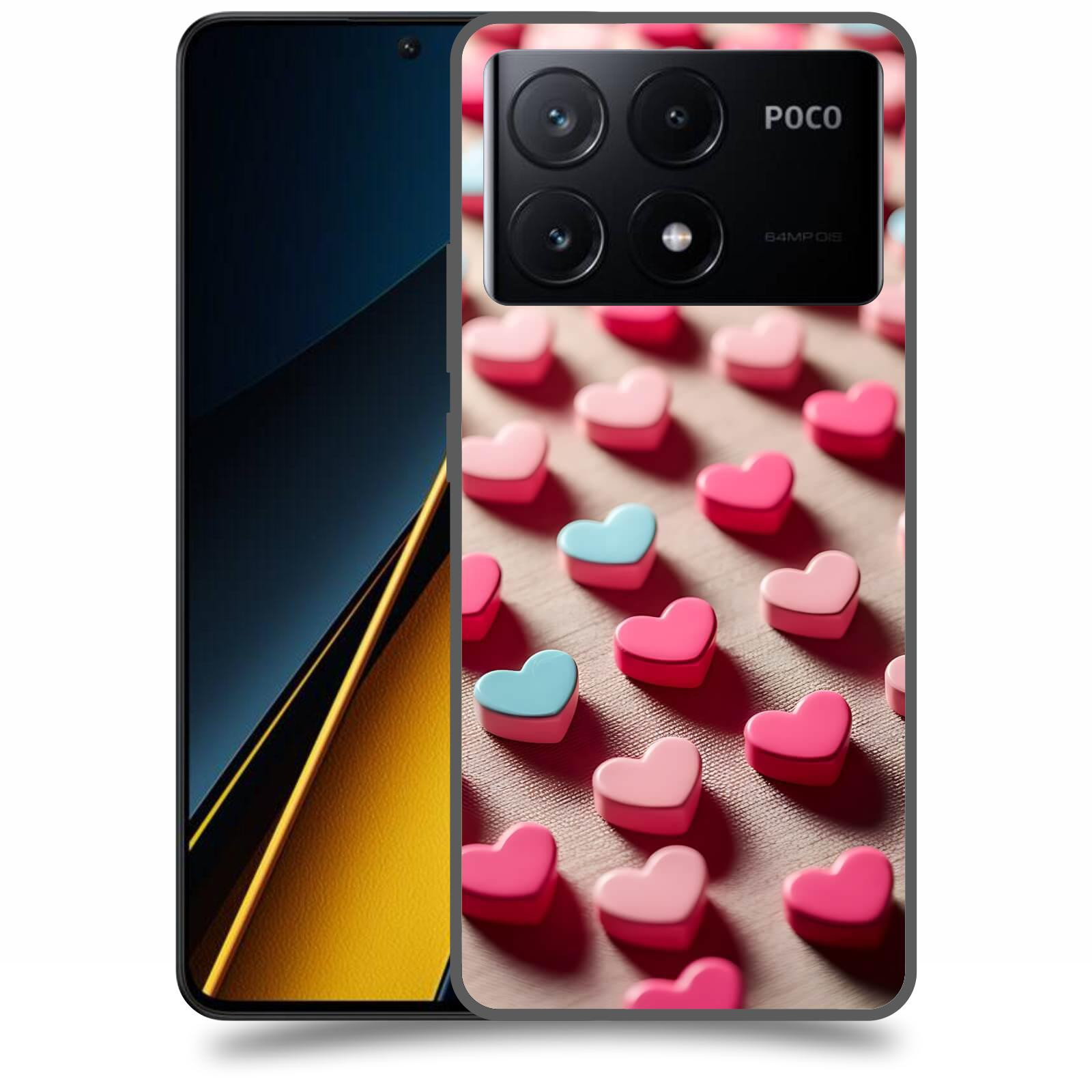 ACOVER Kryt na mobil Poco X6 Pro 5G - Láska a Nekonečnost