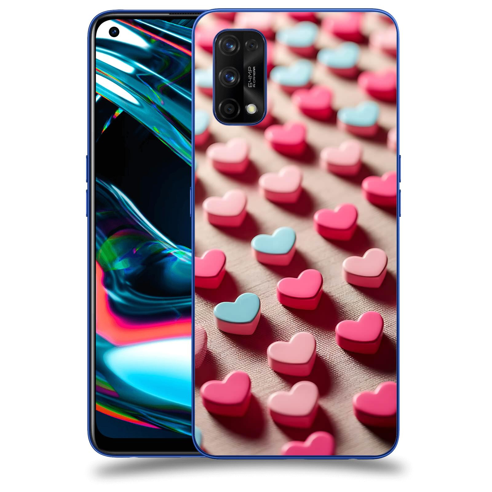 ACOVER Kryt na mobil Realme 7 Pro - Láska a Nekonečnost