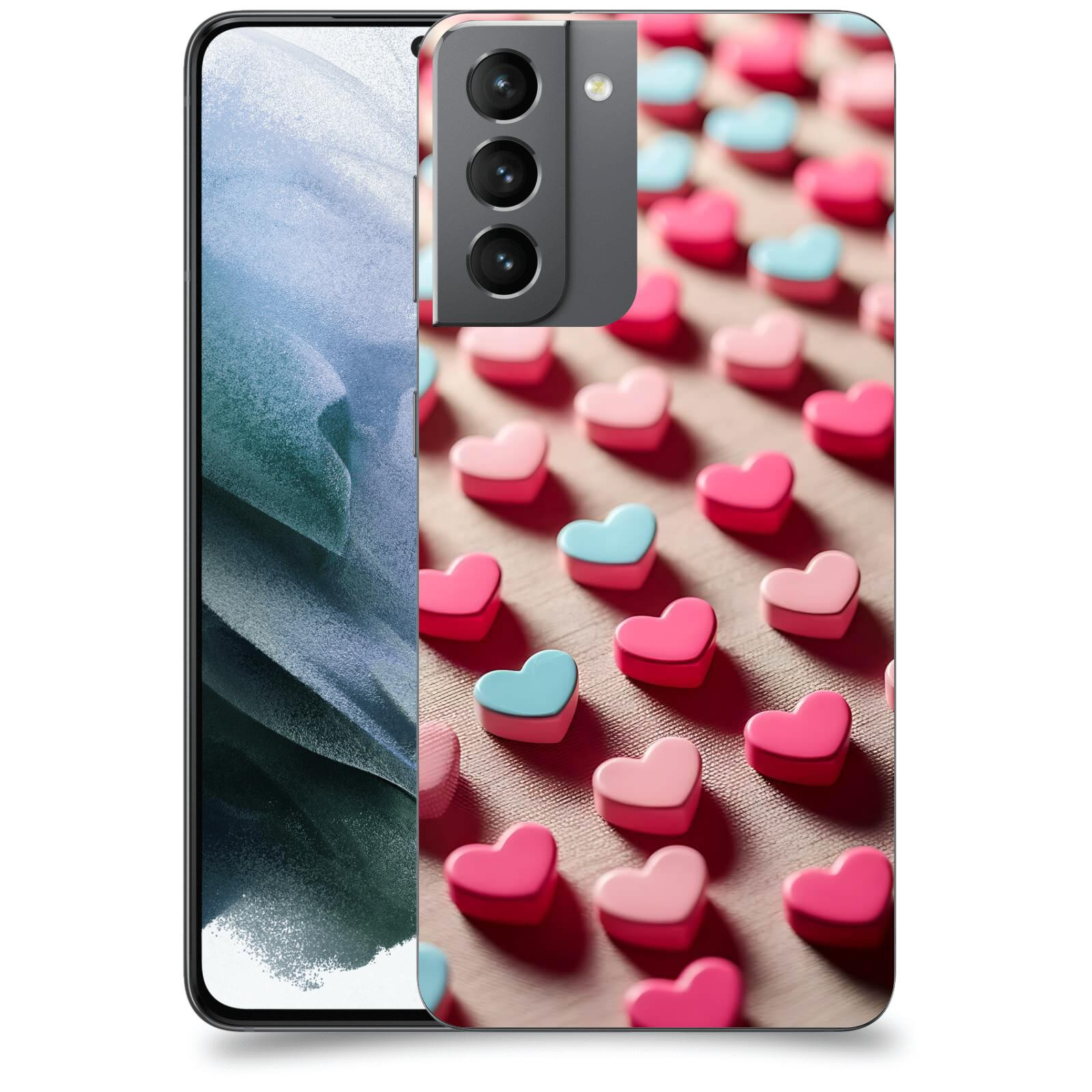 ACOVER Kryt na mobil Samsung Galaxy S21 G991B - Láska a Nekonečnost