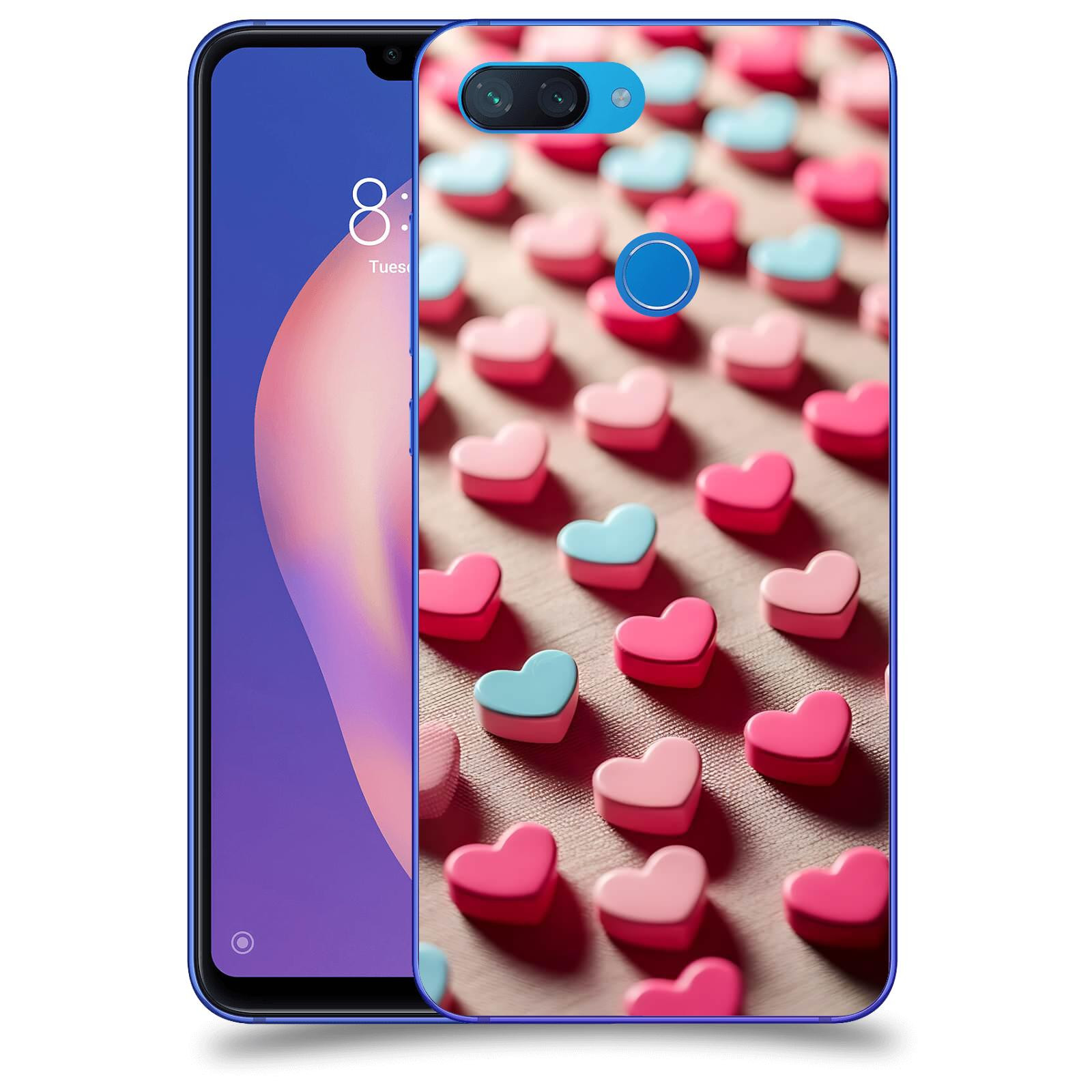 ACOVER Kryt na mobil Xiaomi Mi 8 Lite - Láska a Nekonečnost