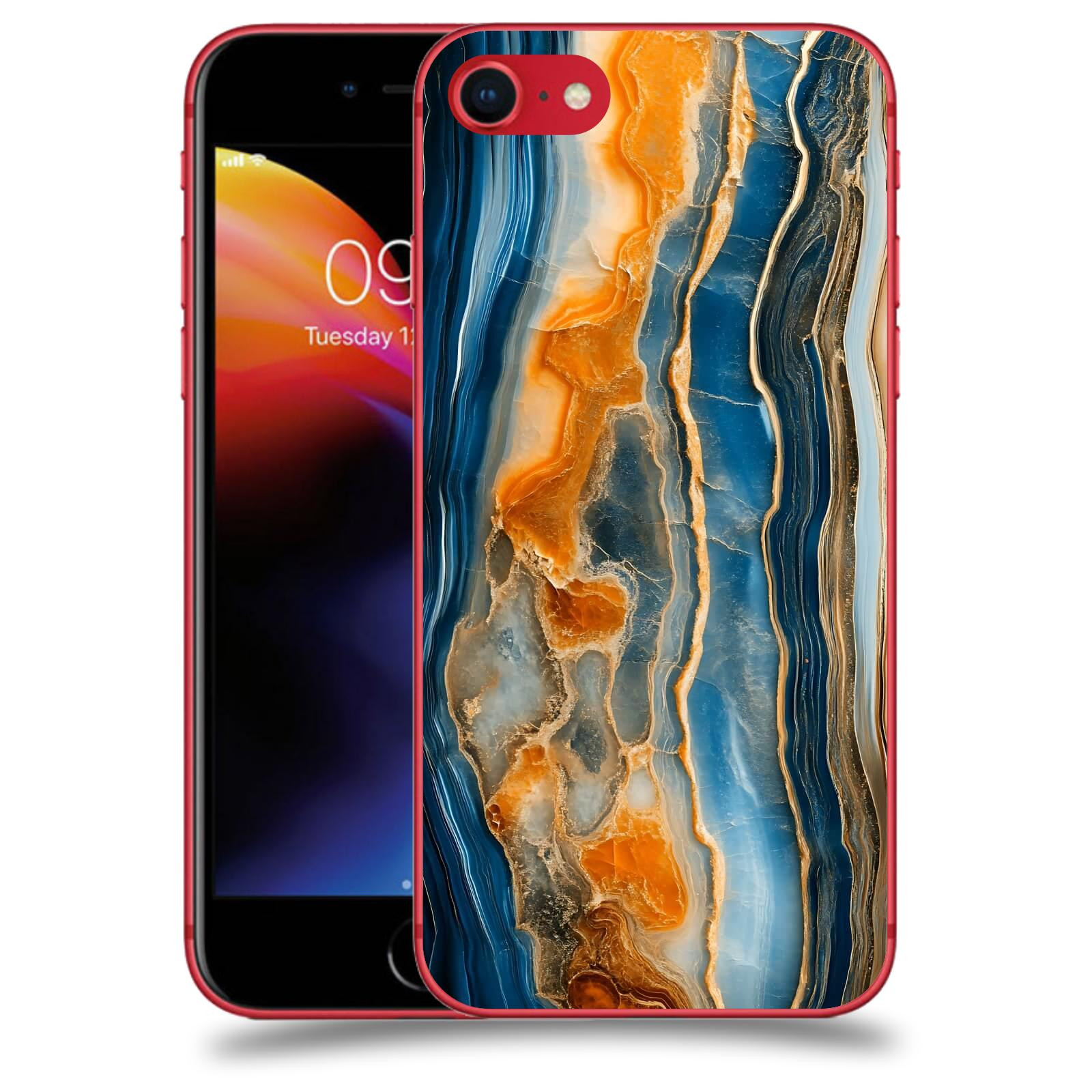 ACOVER Kryt na mobil Apple iPhone 8 - Minerál a Energie