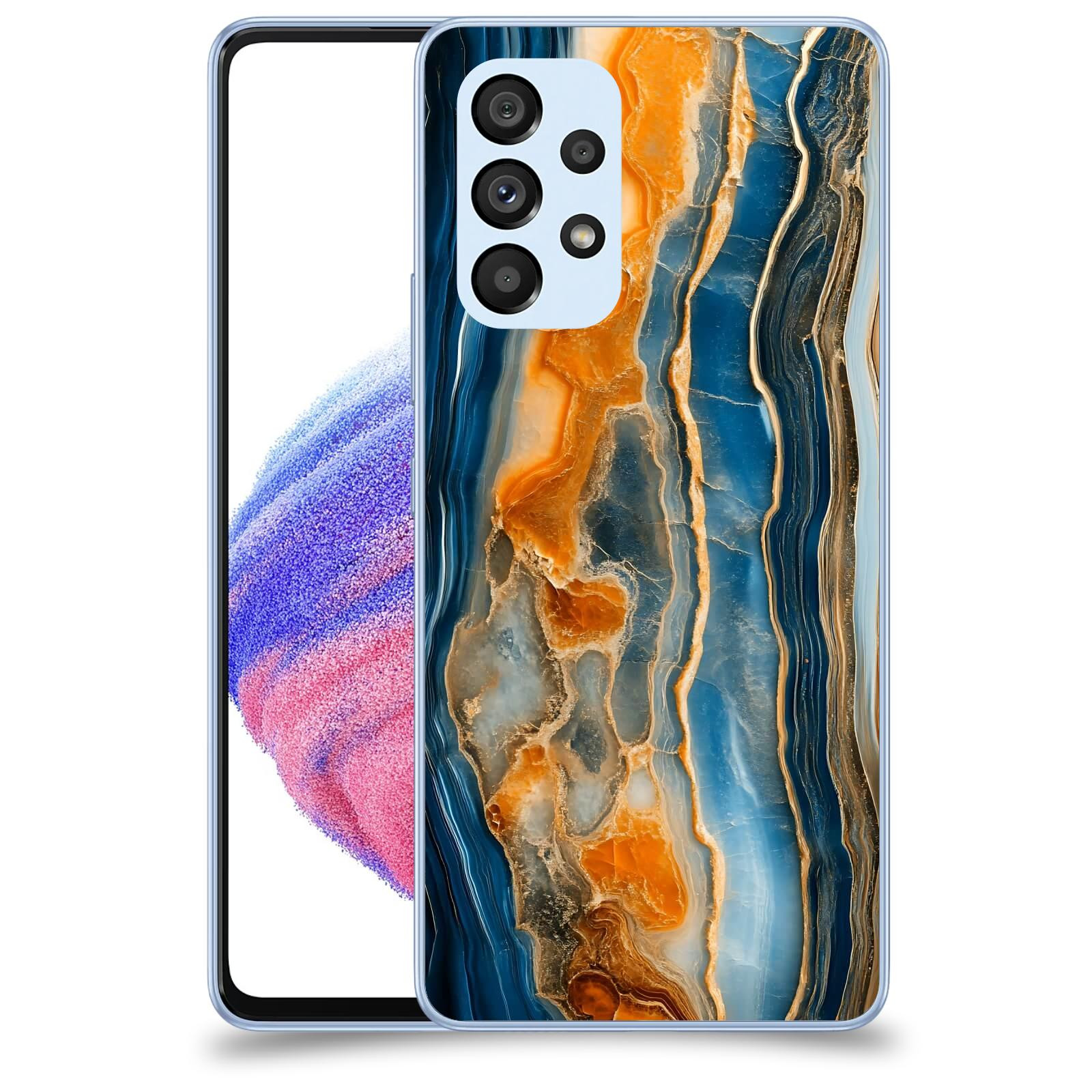 ACOVER Kryt na mobil Samsung Galaxy A32 5G A326B - Minerál a Energie