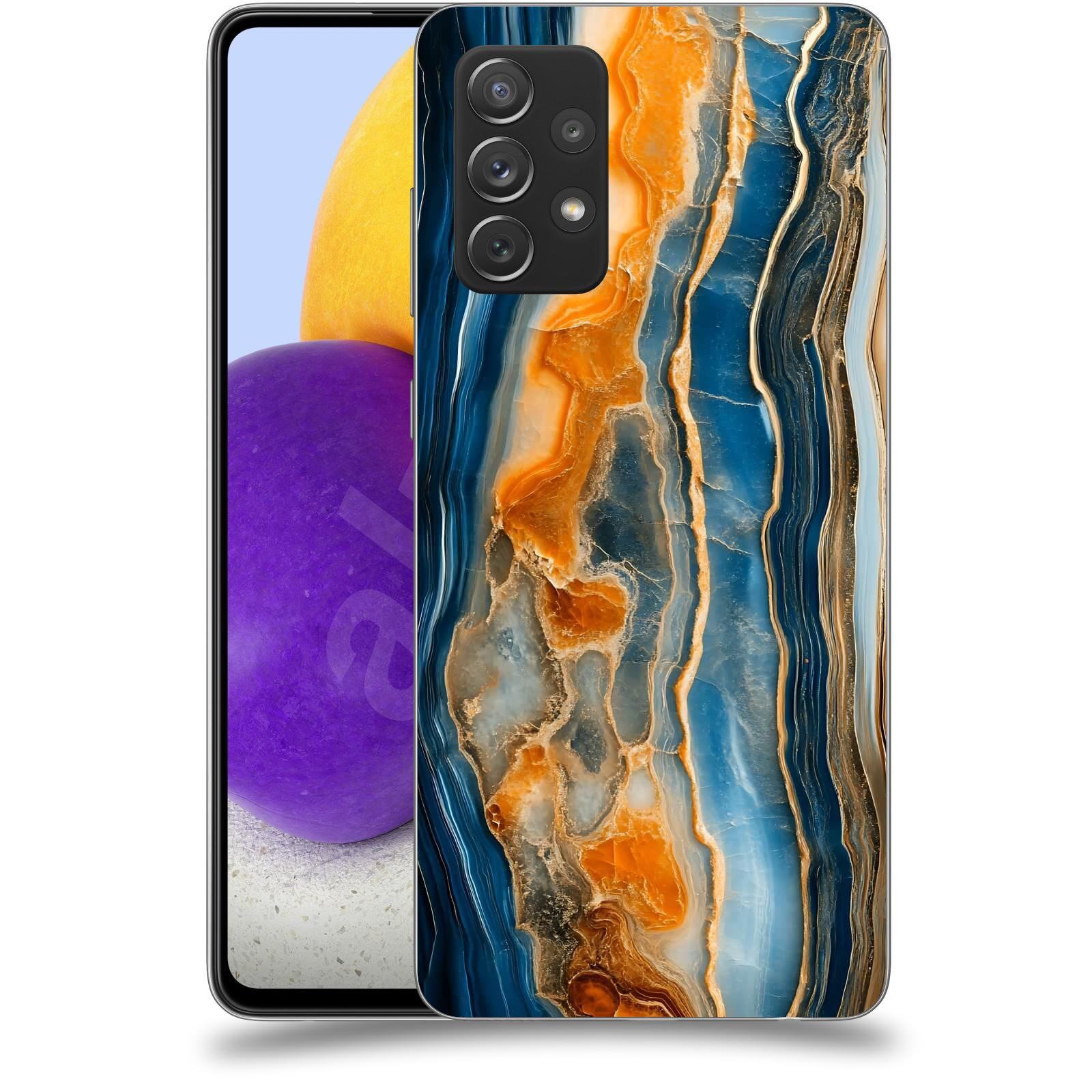 ACOVER Kryt na mobil Samsung Galaxy A72 A725F - Minerál a Energie