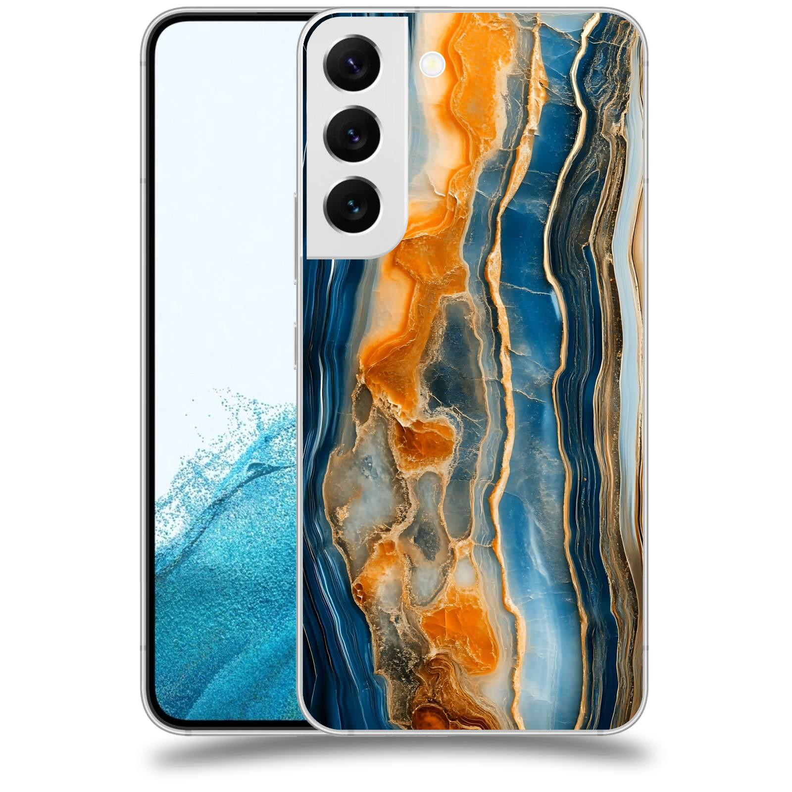ACOVER Kryt na mobil Samsung Galaxy S22 5G - Minerál a Energie