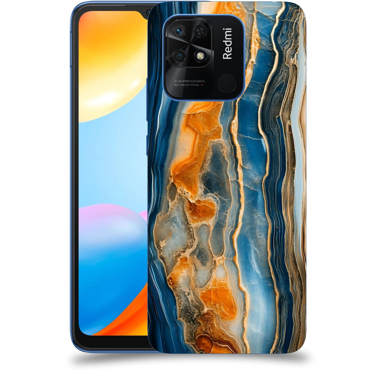ACOVER Kryt na mobil Xiaomi Redmi 10C - Minerál a Energie