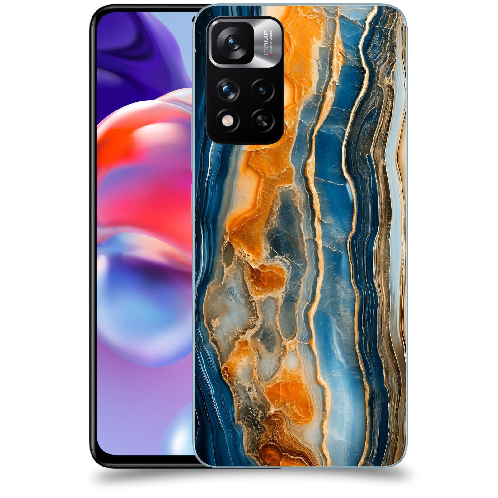 ACOVER Kryt na mobil Xiaomi Redmi Note 11 Pro+ 5G - Minerál a Energie